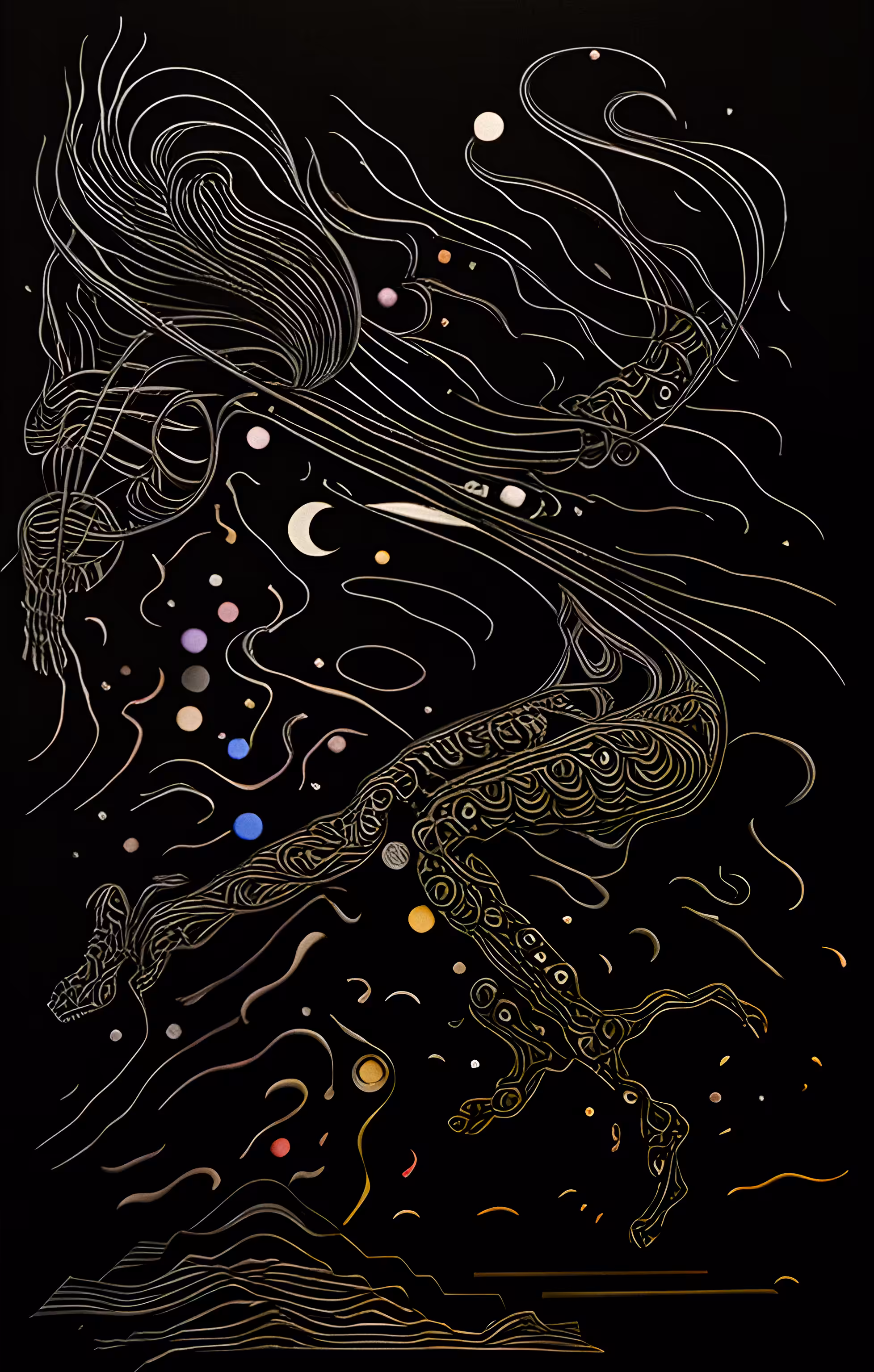 Lines in the darkness #1