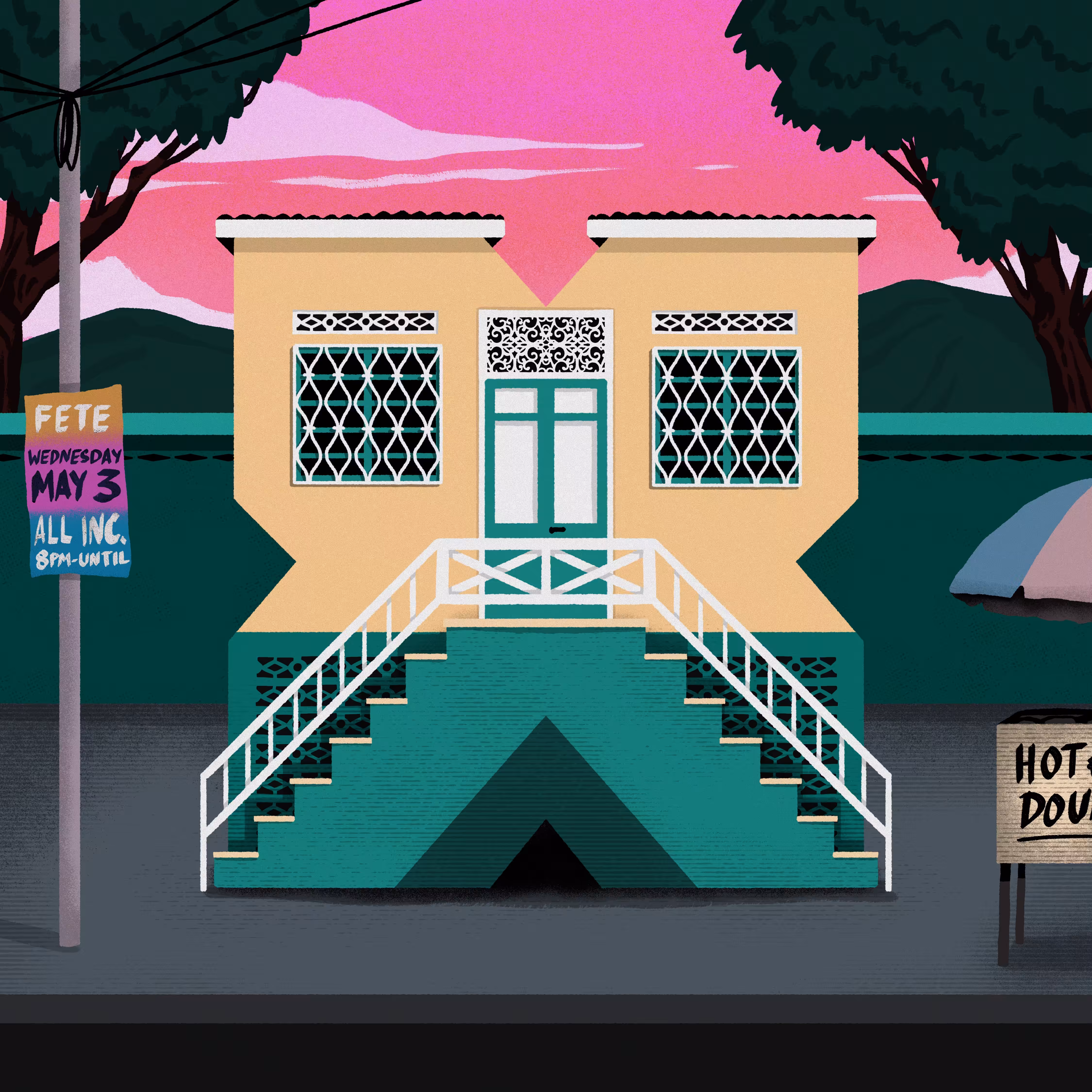 Caribbean Architectural Alphabet: X