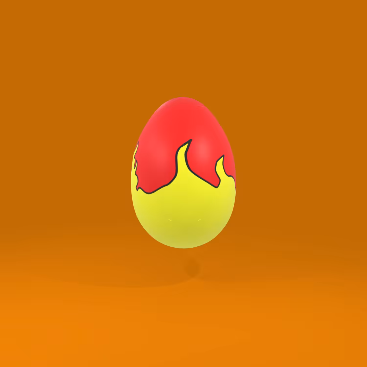 #240 - Flamey egg