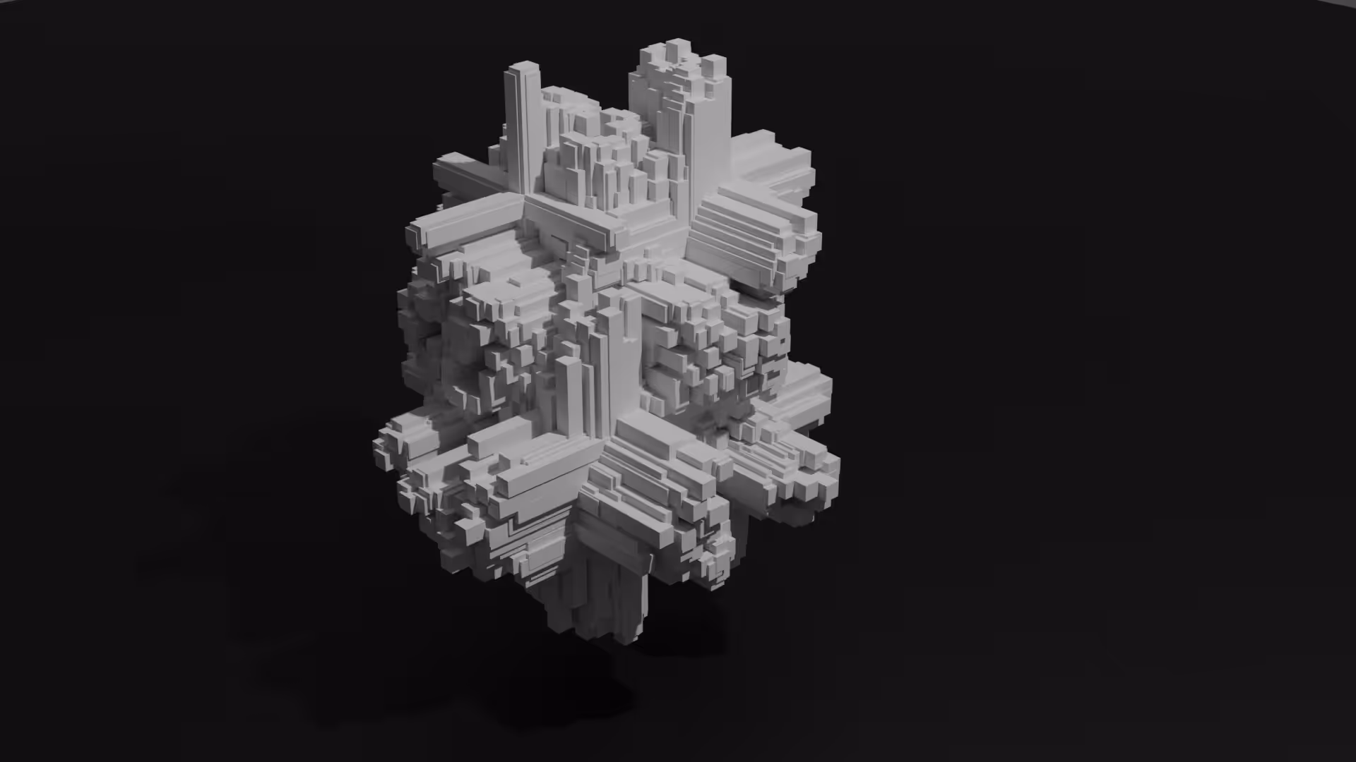 Generative glitch[cube] #1 