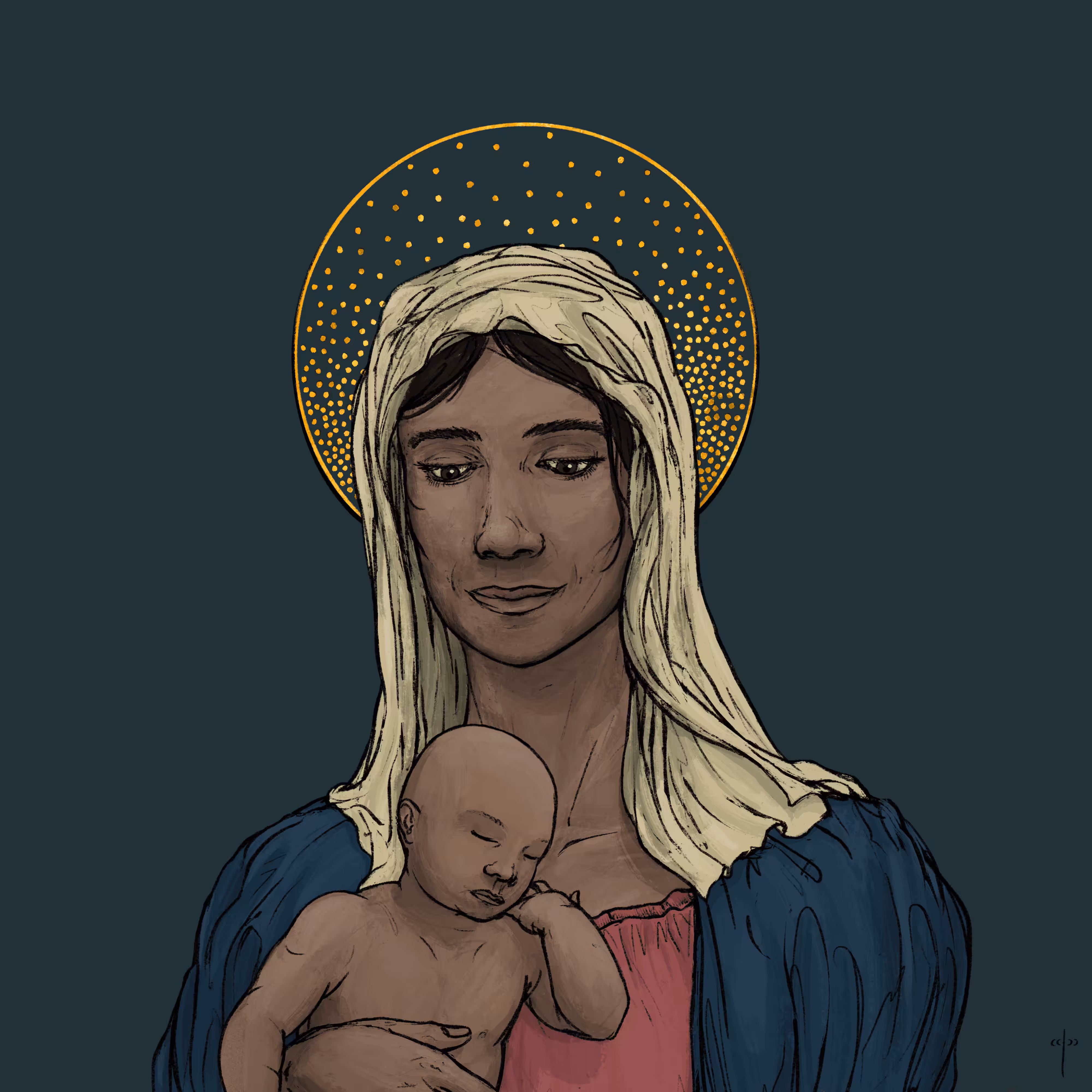 A MEN #50 - Baby Jesus and Mary