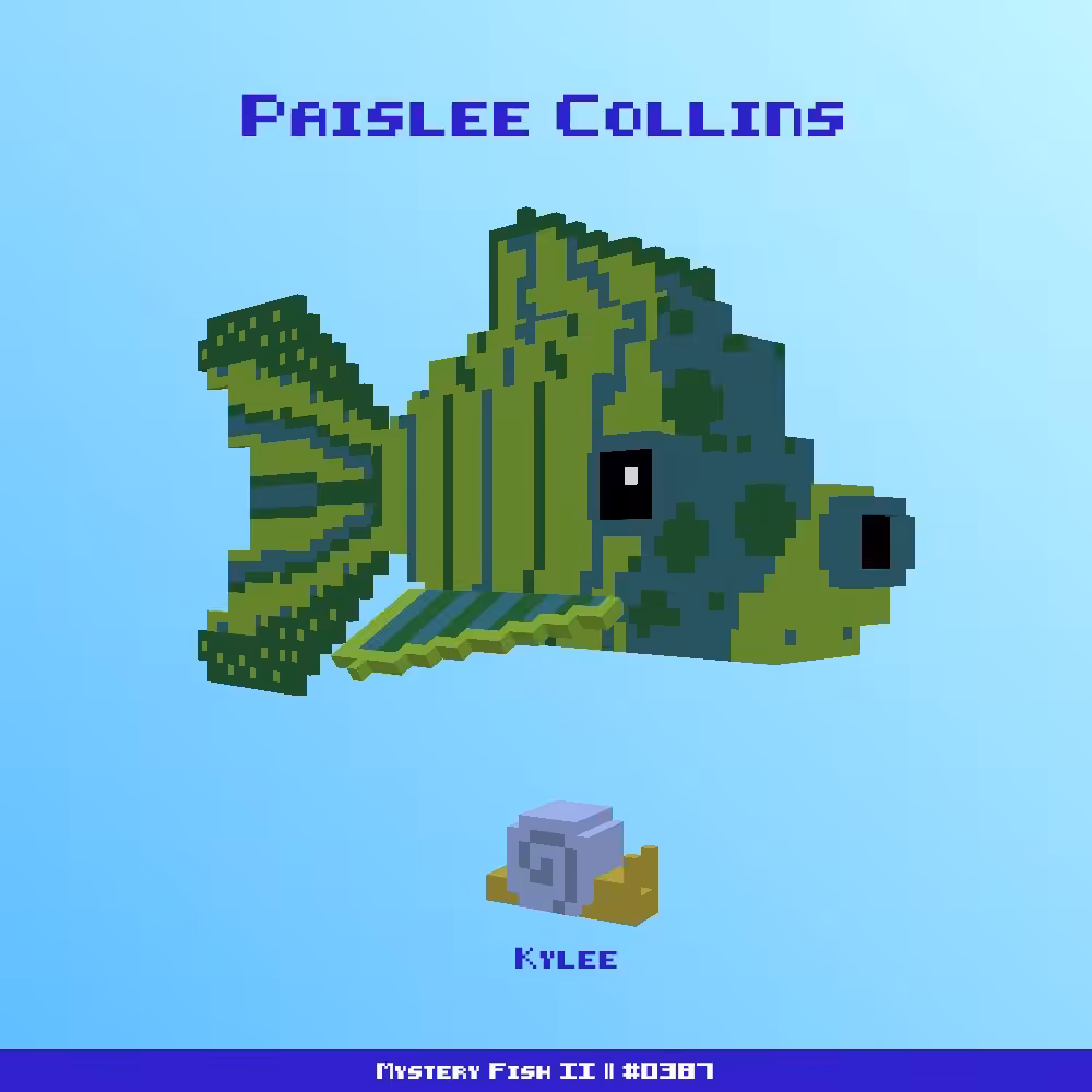 Paislee Collins :: Mystery Fish 0387/1000