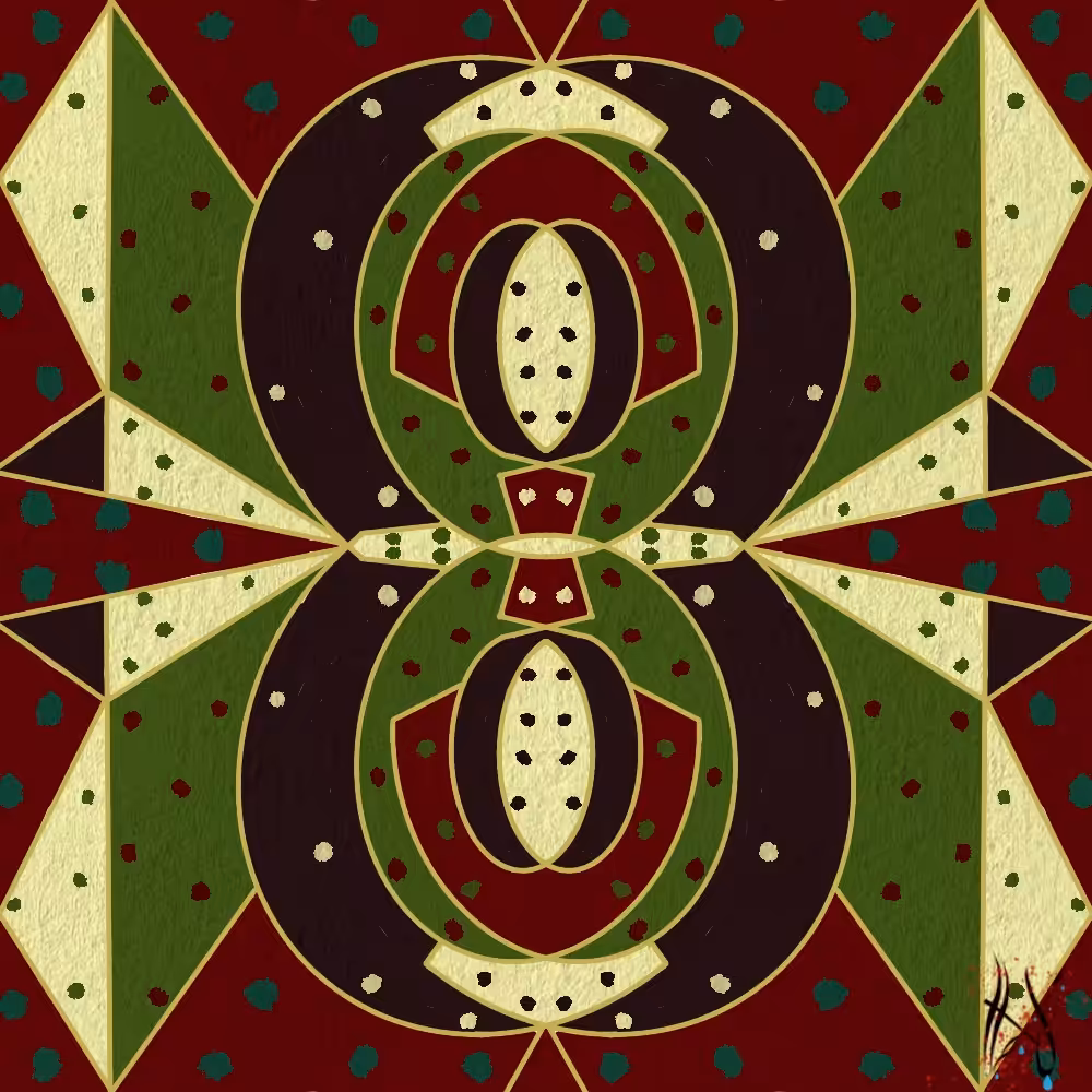 Gilded Eightfold Tapestry 