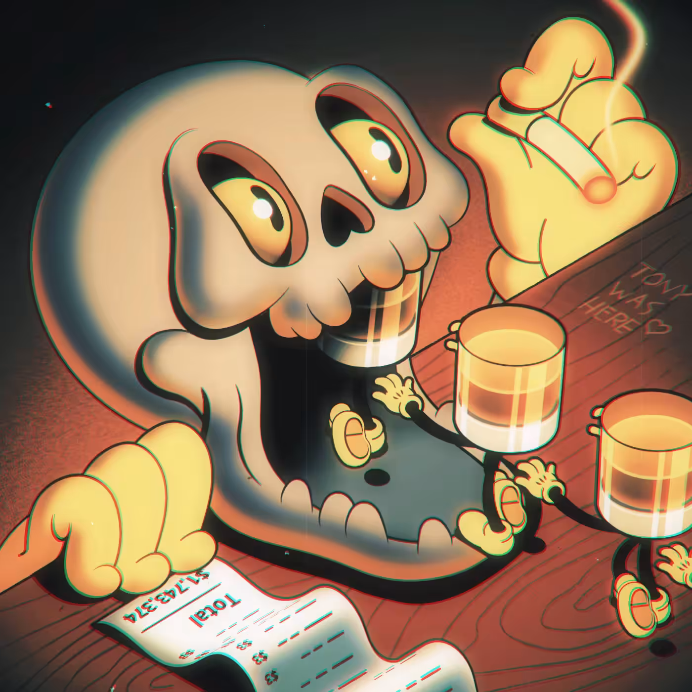 "Check, please."