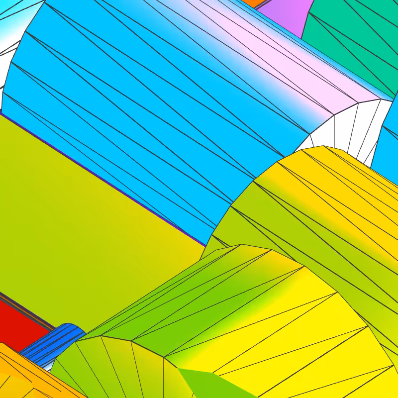 Geometric city #223