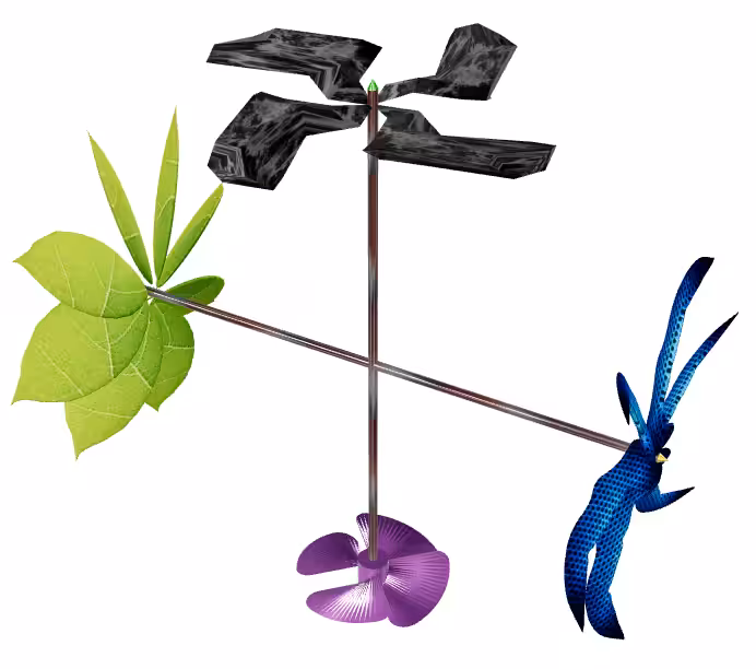 3D pinwheel  #4