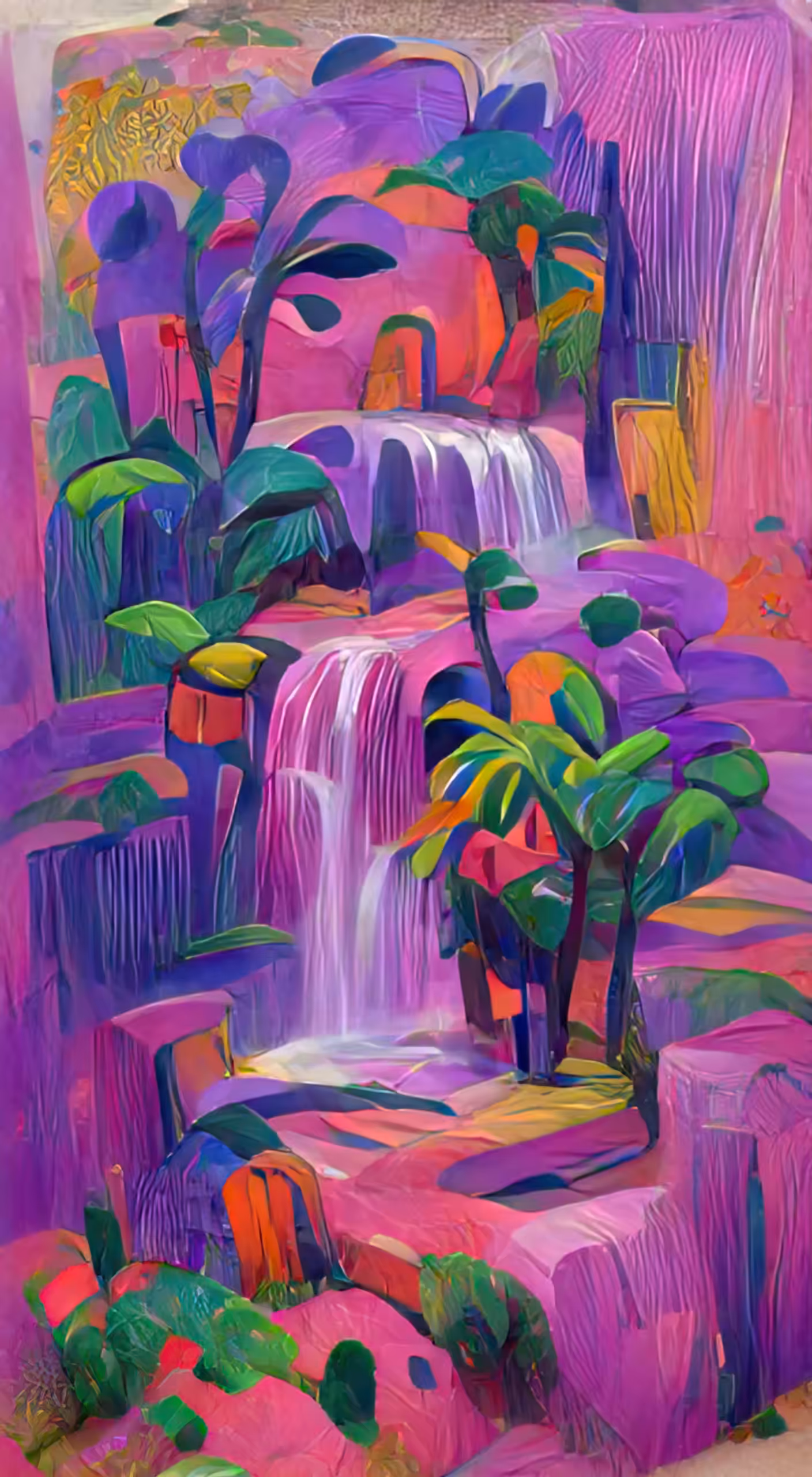 Purple Cascade