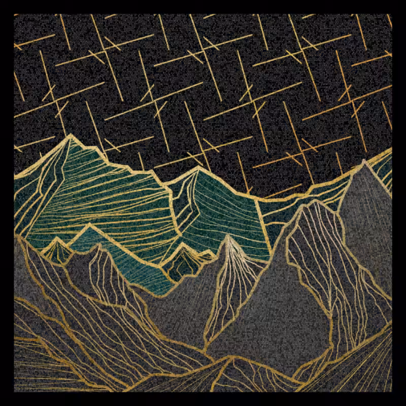 Golden Mountains #16