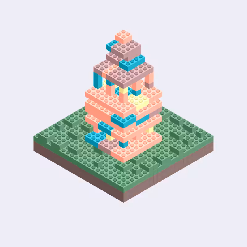 Plastic Town I #122