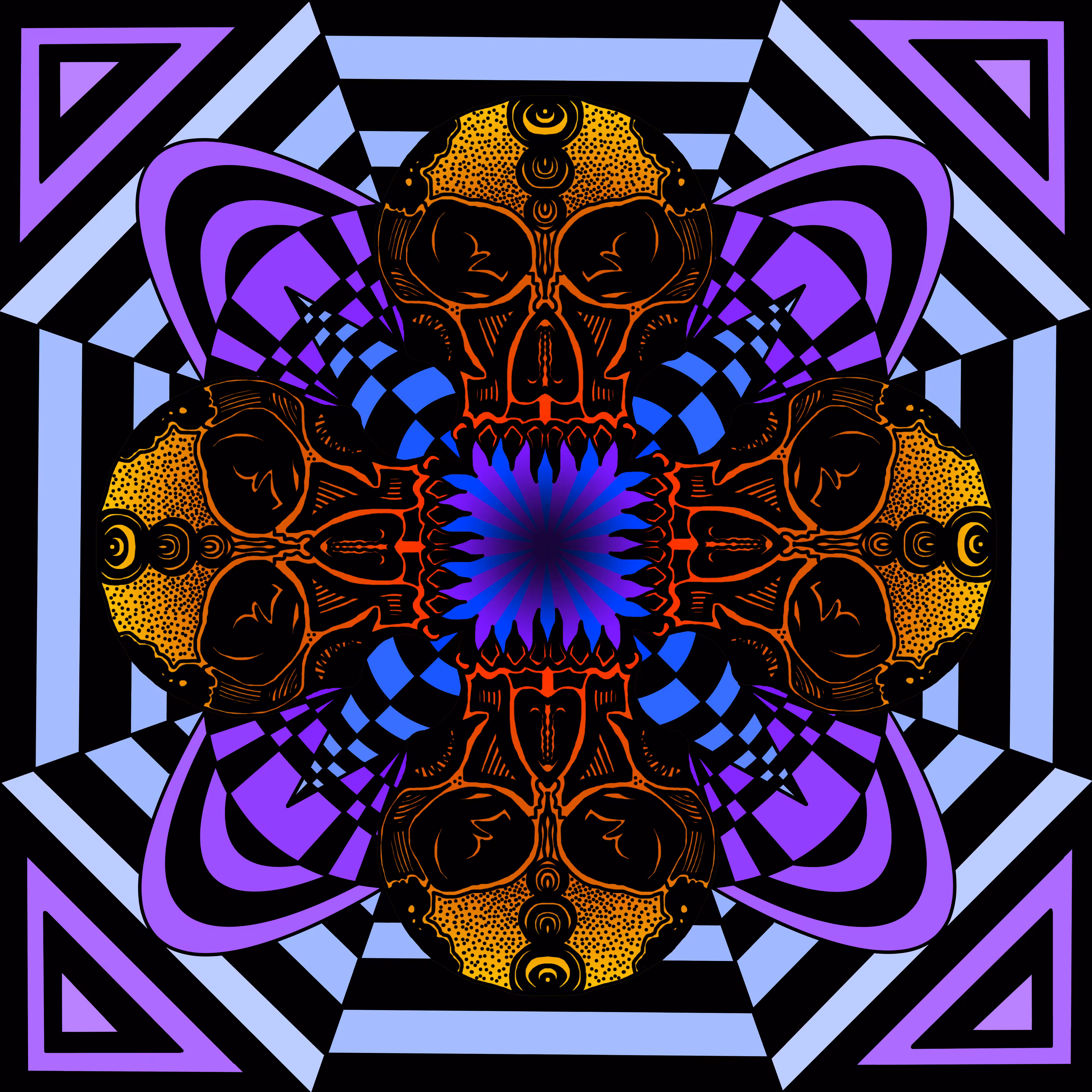 Tribal Skull Portal