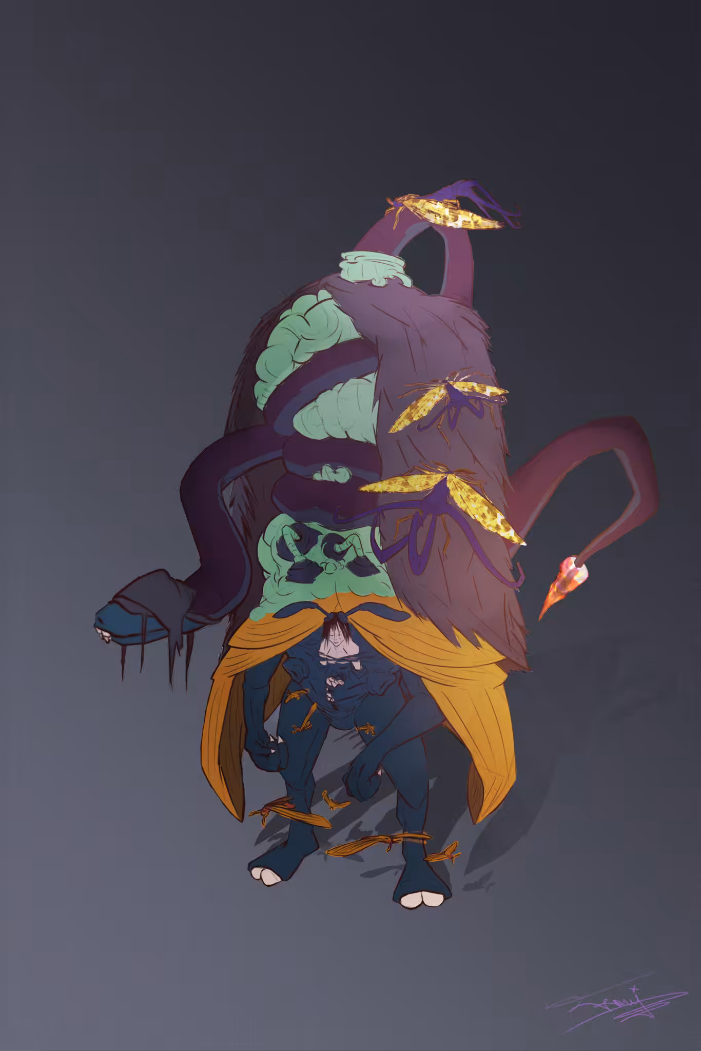 "Lizzy" babadook colored