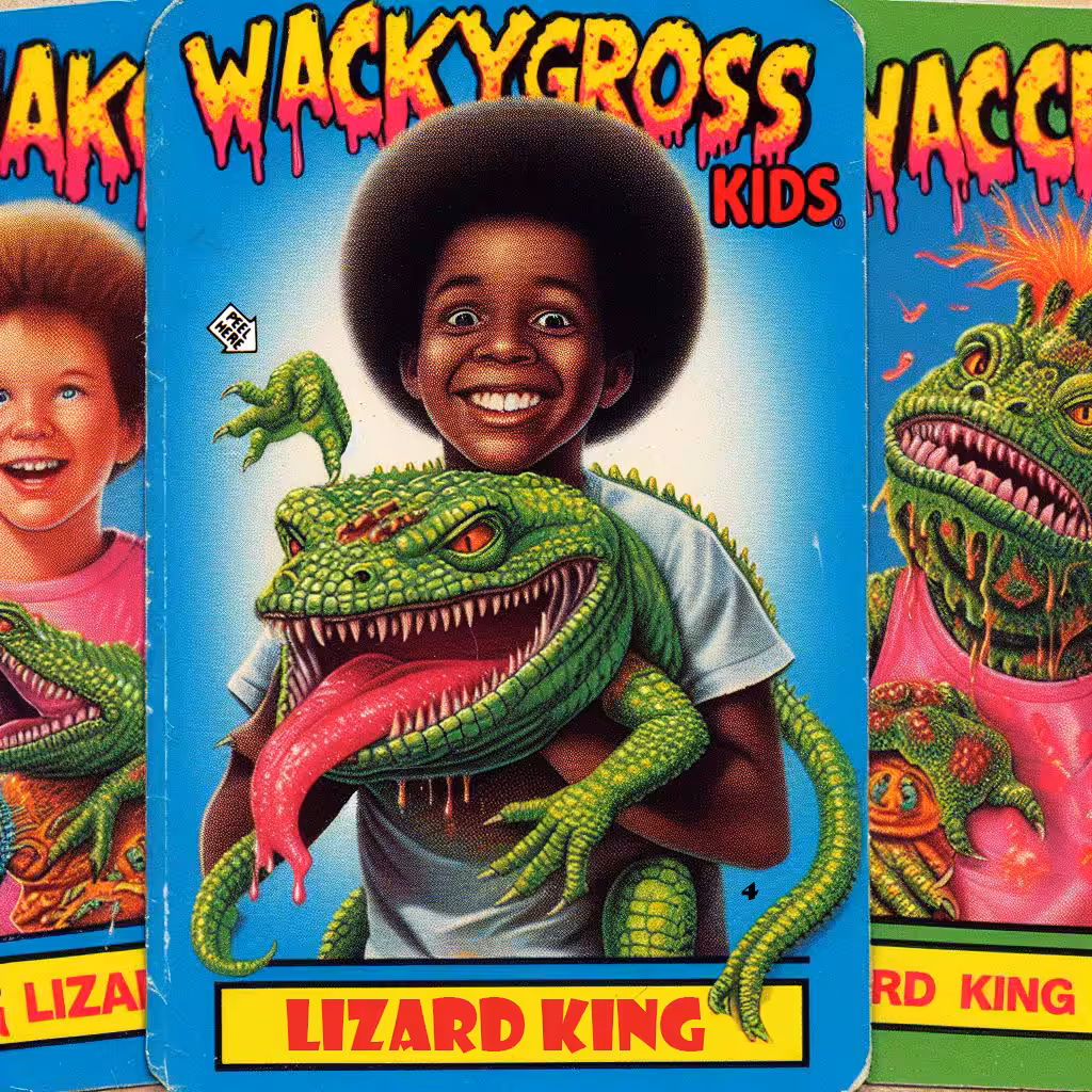 Wacky Gross Kids - Series 1 - 4