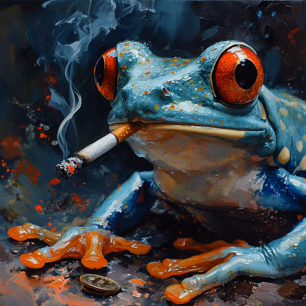 Smoking Frog