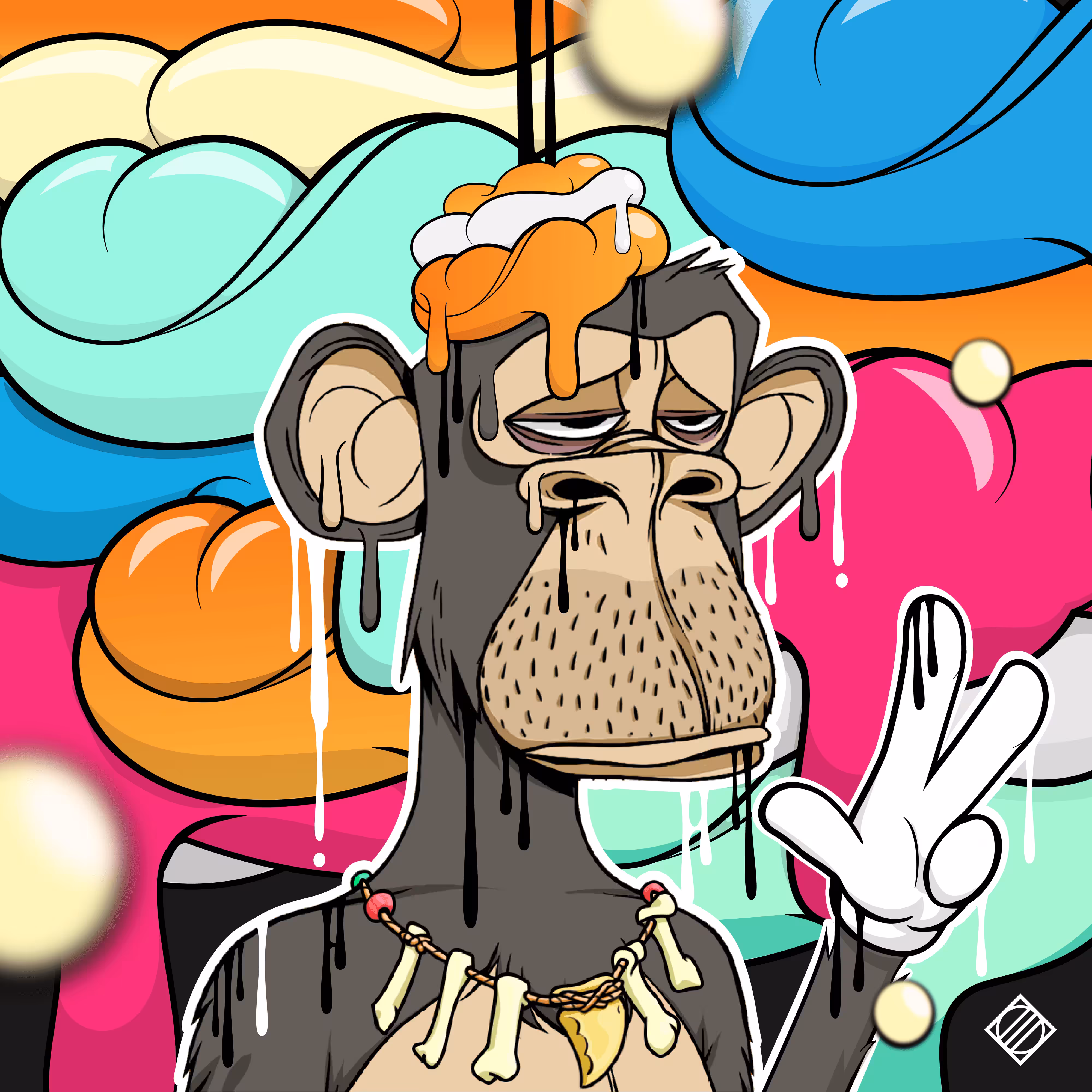 BAYC #9789 Dripped by NVSBLAB