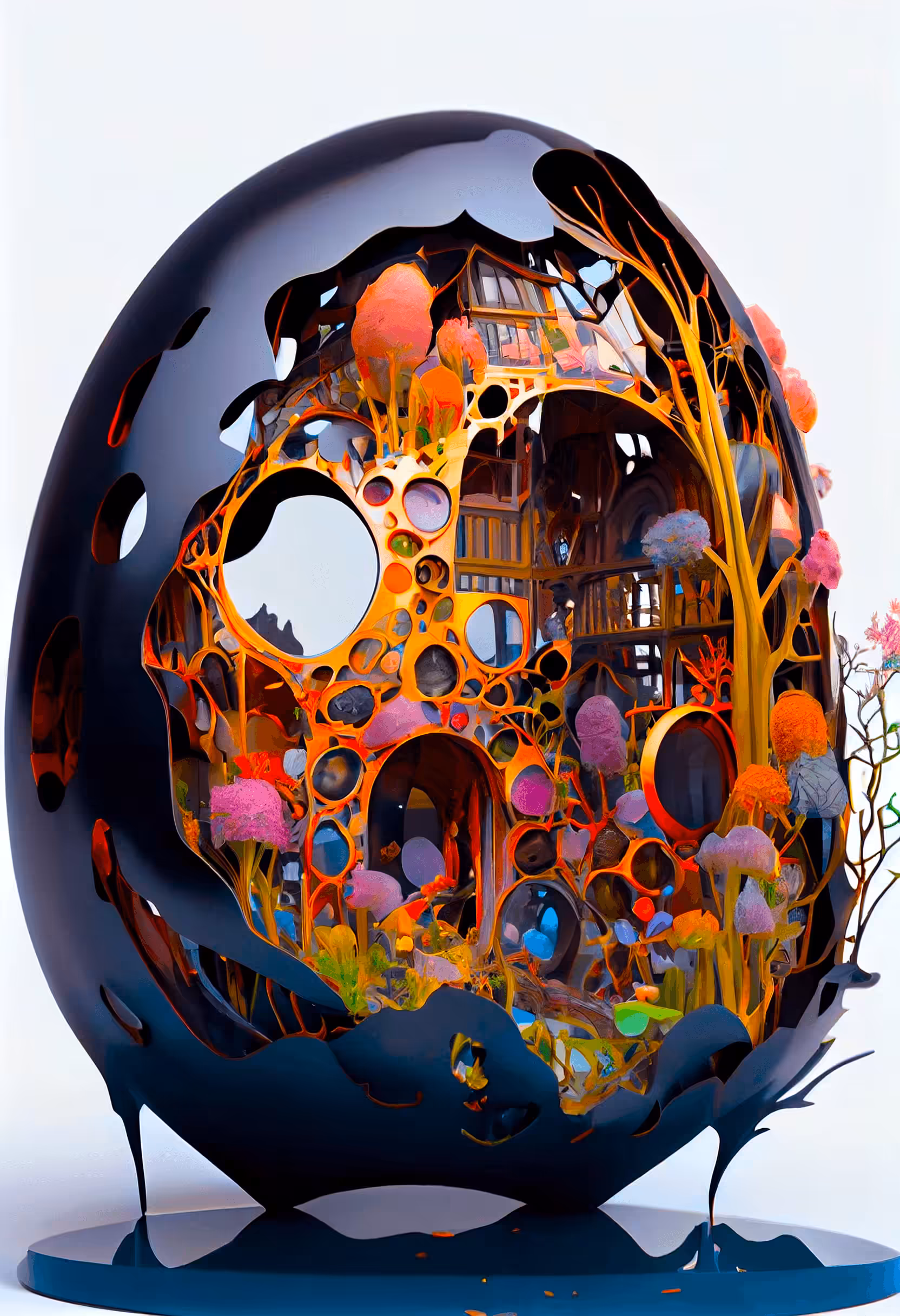 Fantasy Architecture Egg 24