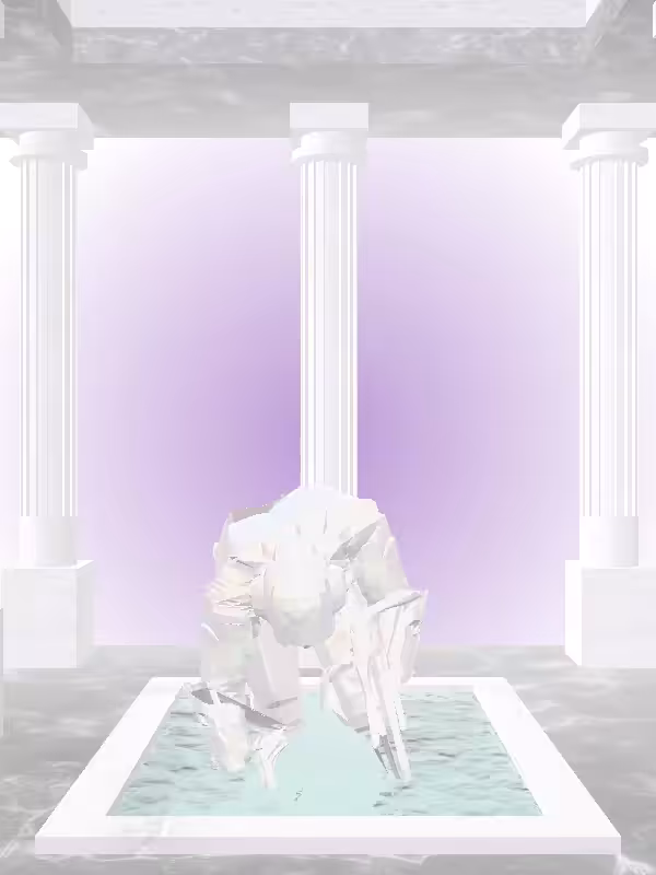 HeavenComputer: The Fragmented Crawling Dusky Pale Pink Man #1560