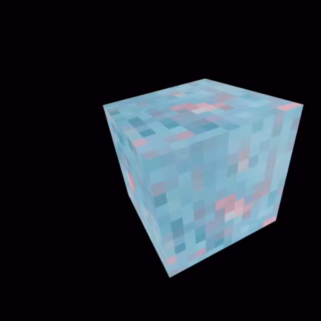 Cube: Pixel Sky Cube