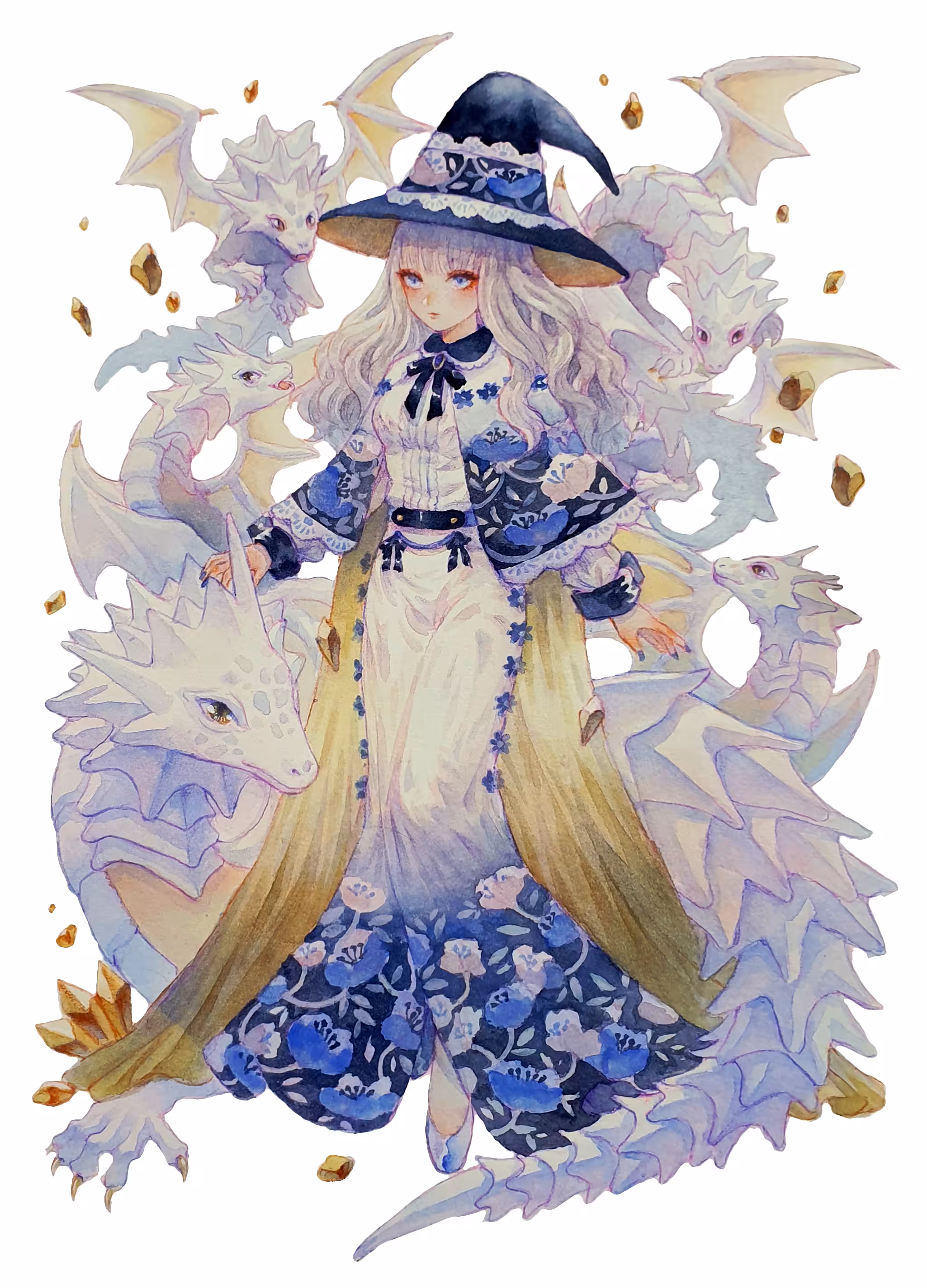 The white dragon witch