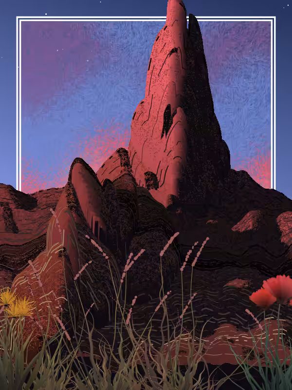 Desert Sun Rising #40