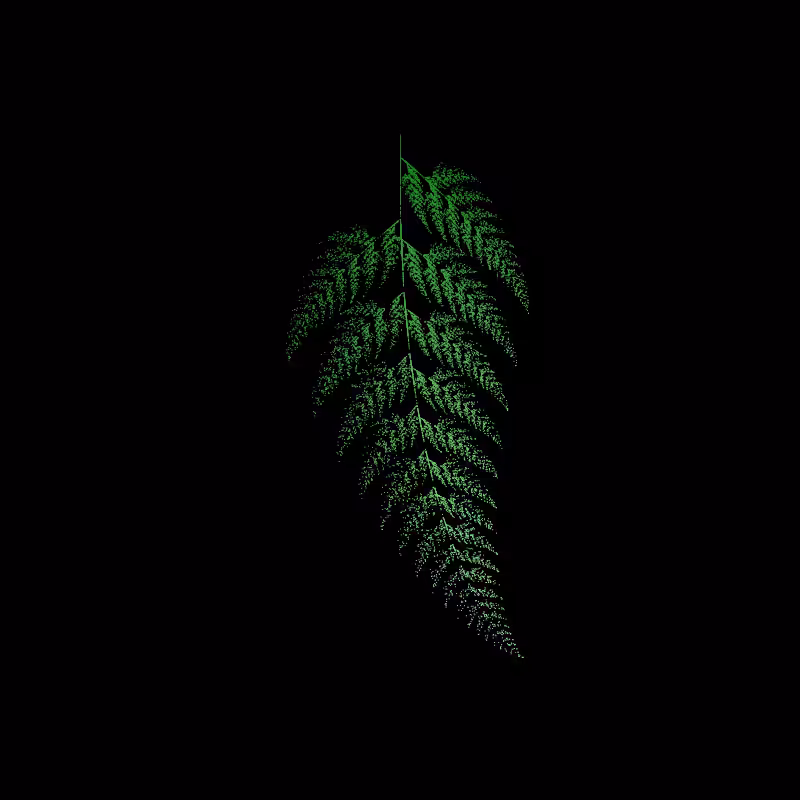 Fractal Leaves #64