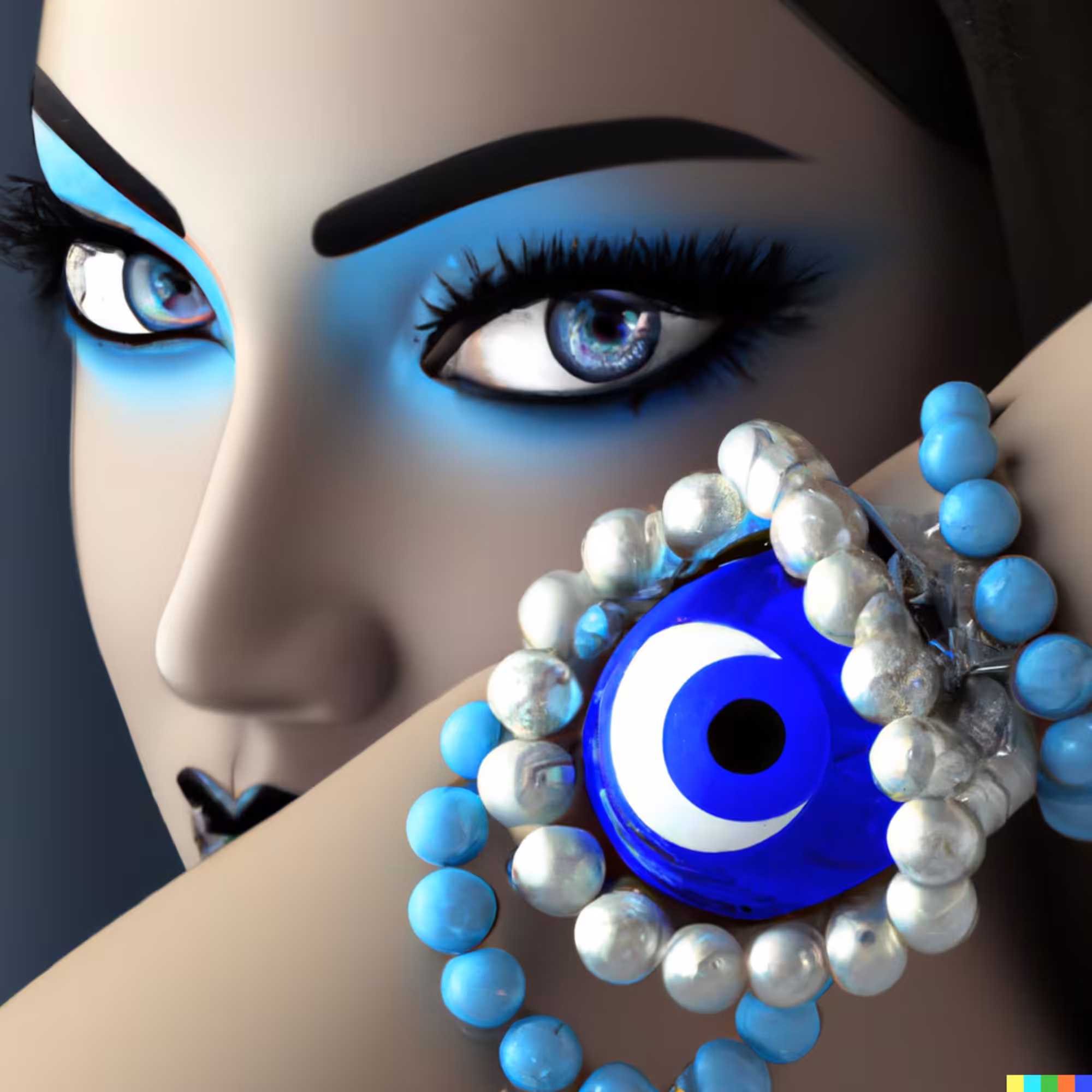 Evil eye bead #8