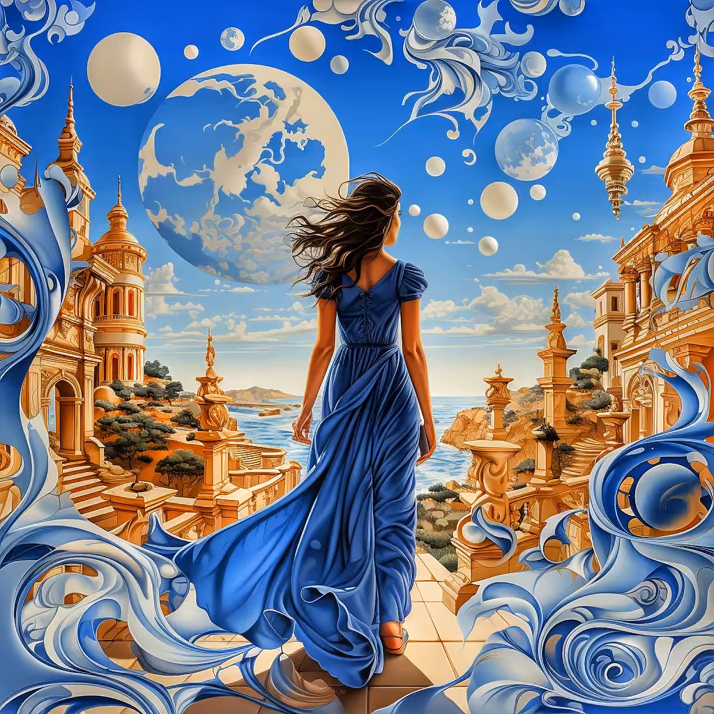 Walk on Direction on the Sky