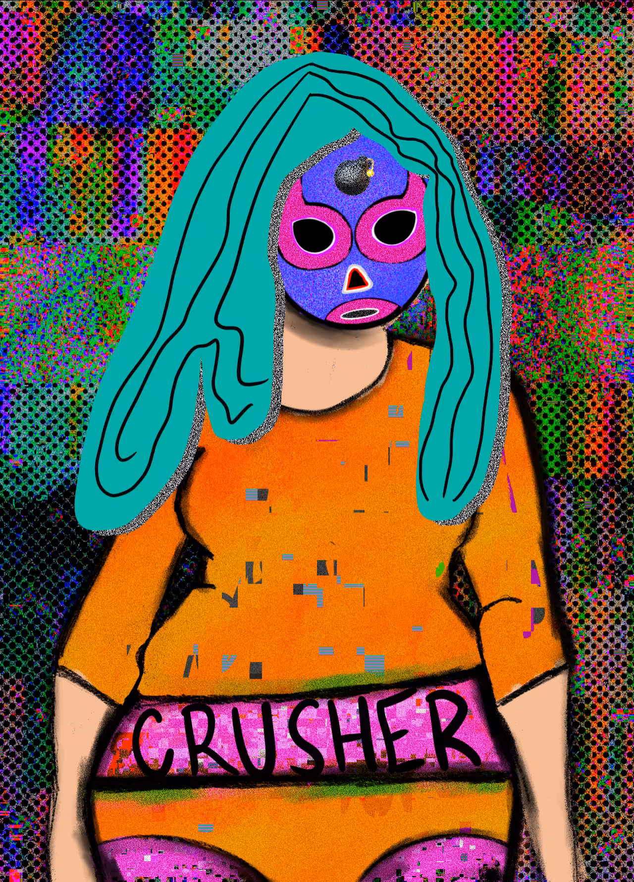 NFT luchadora #4