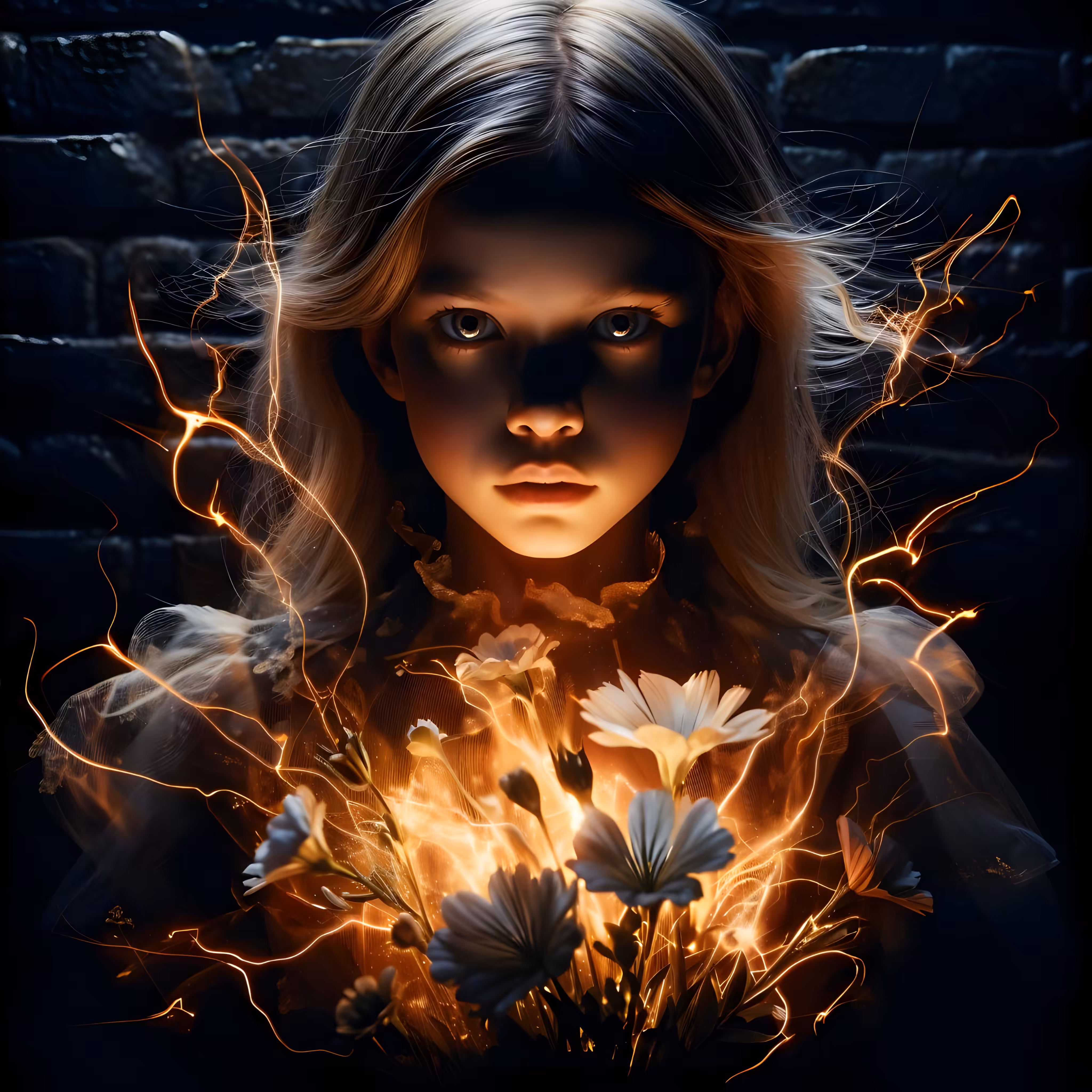 Fire flowers 