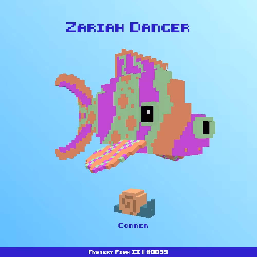 Zariah Danger :: Mystery Fish 0039/1000
