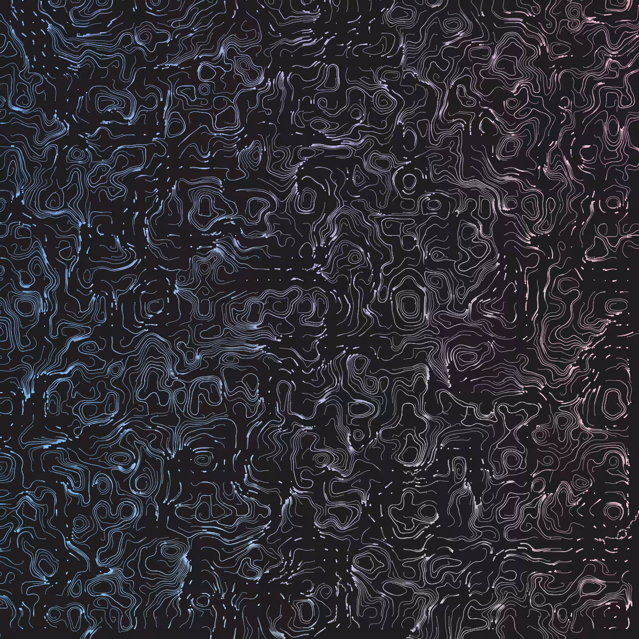 Topographic Lines #28