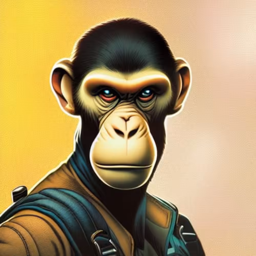 mati mask nft: Smart monkey #n47