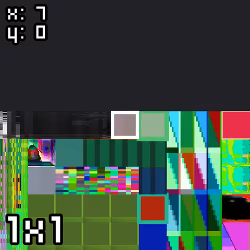 XITY #258 - x:7 y:0 - 1x1