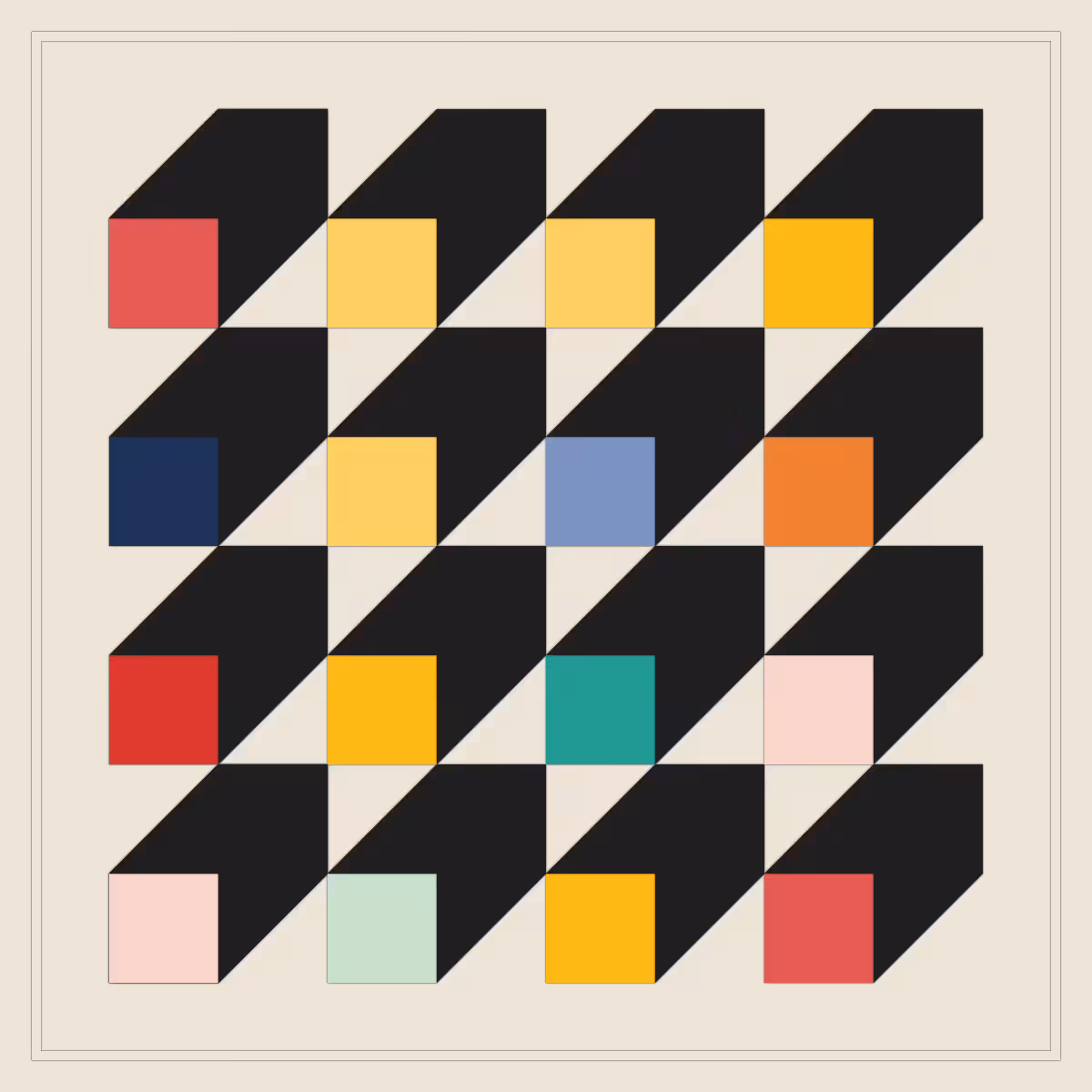 Bauhaus Cubes - 001