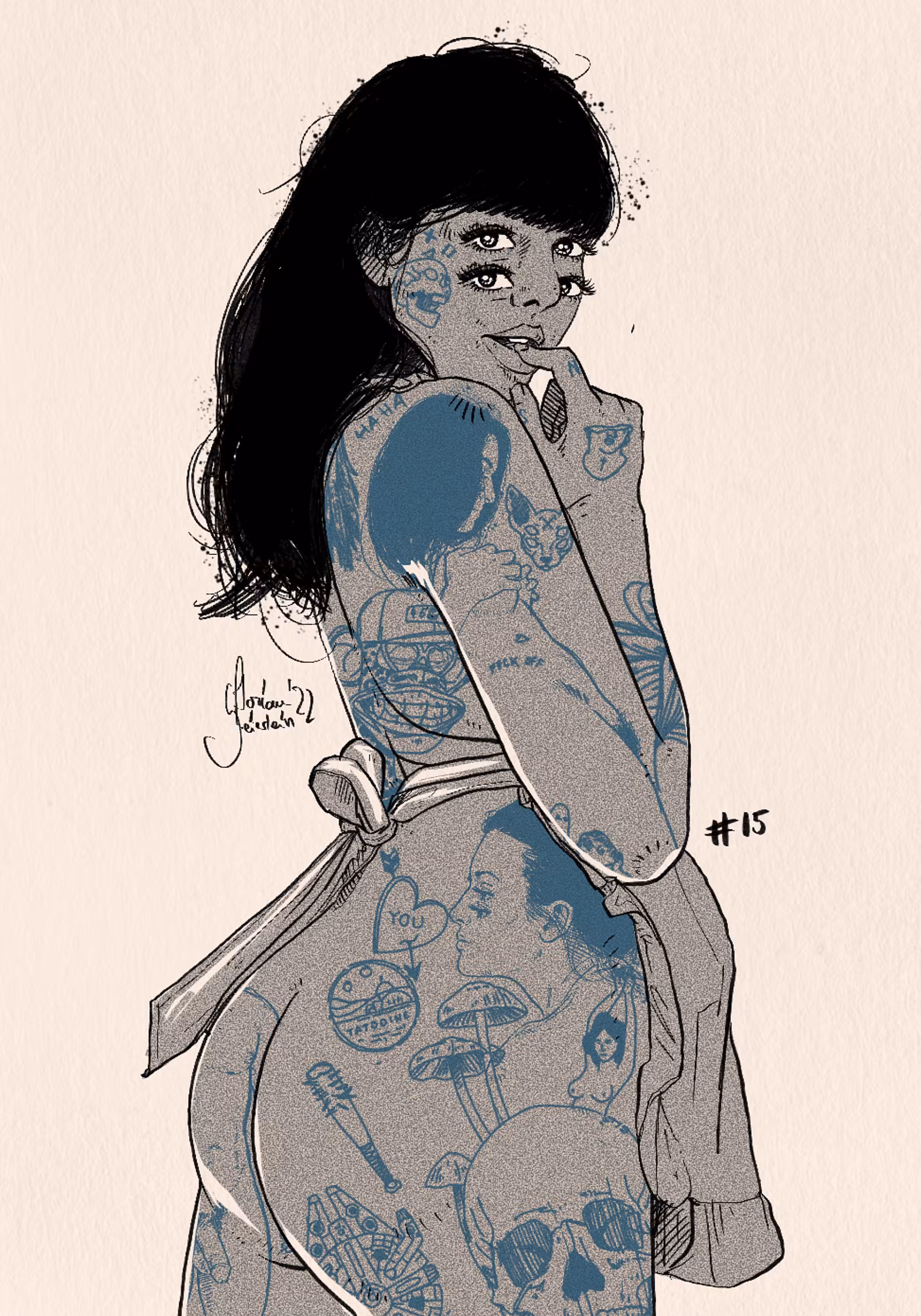#inktober 2k22 no. 15