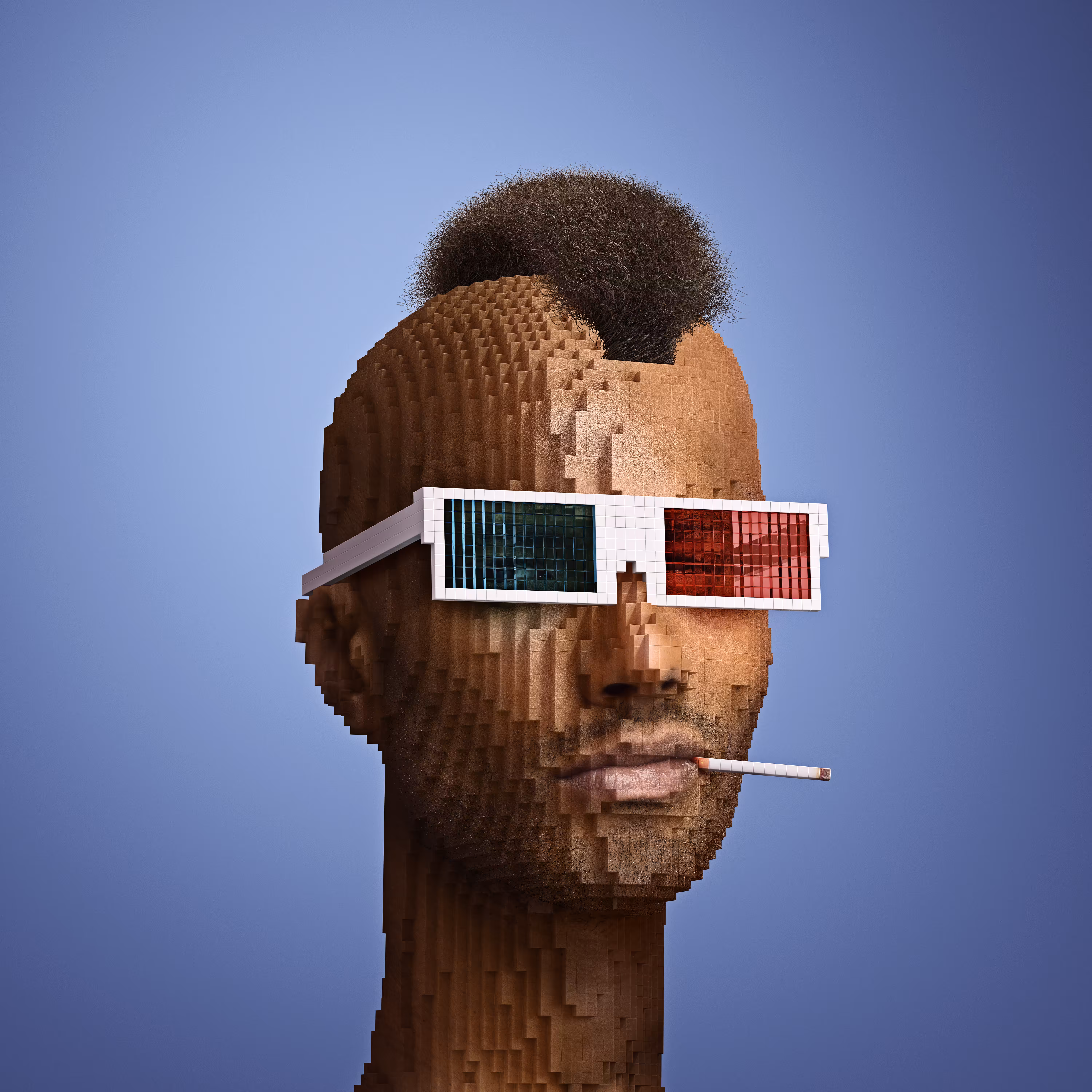 Block Head Punk 043