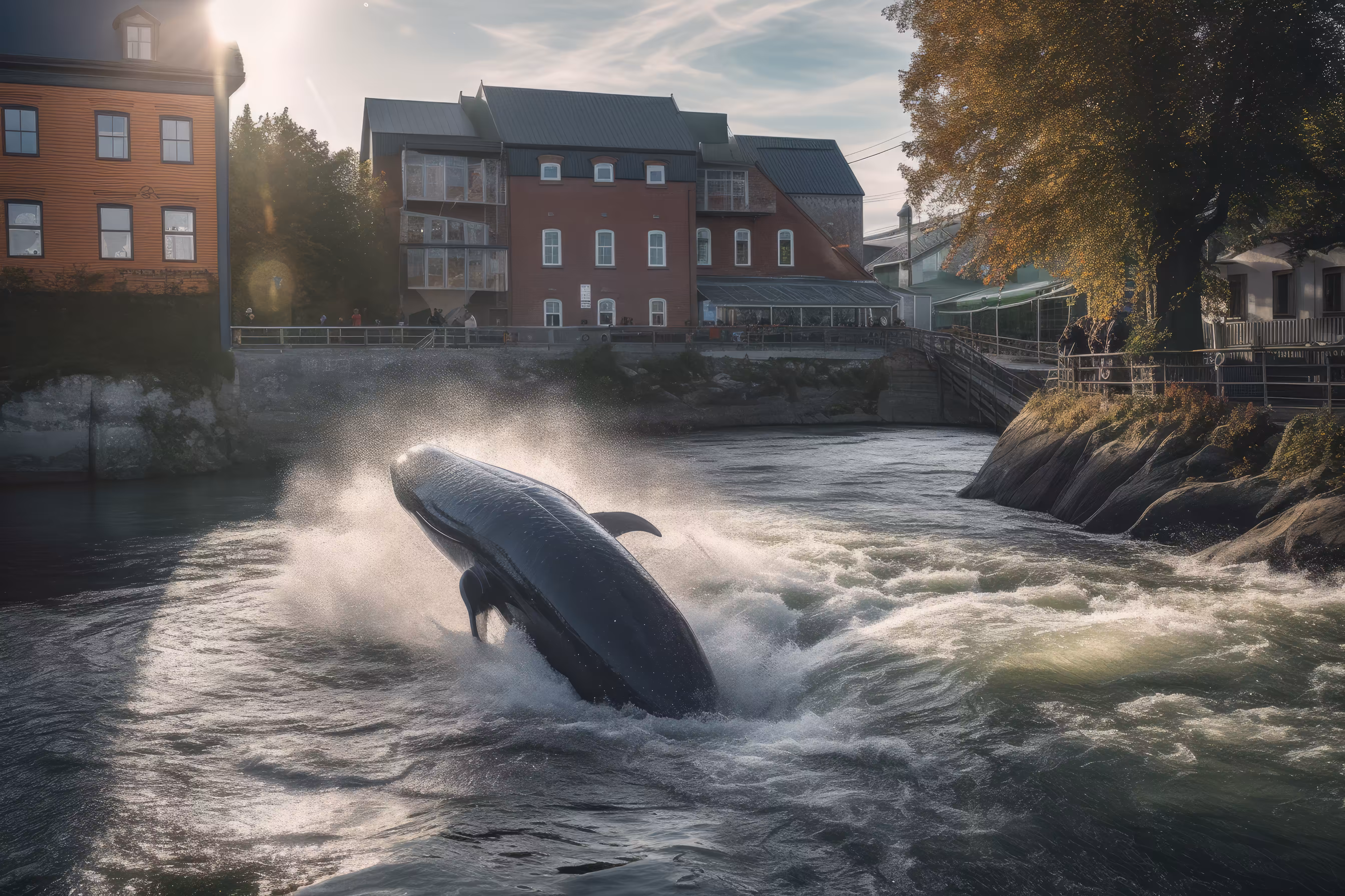 Unusual Sightings: River Ballet