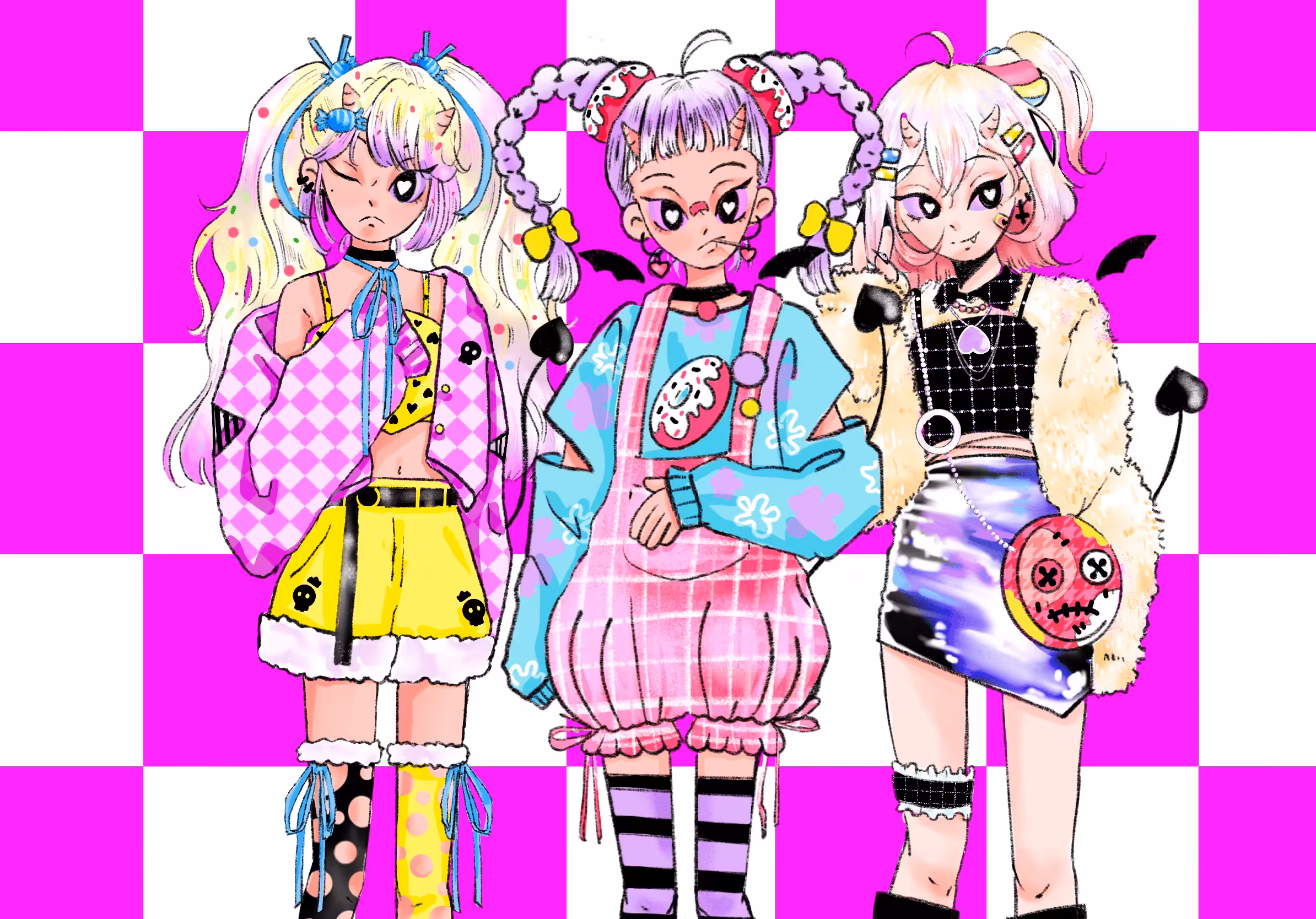 three sister sweet devil 