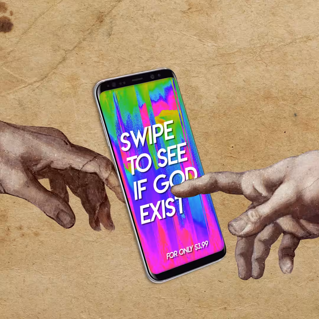 Swipe that way >