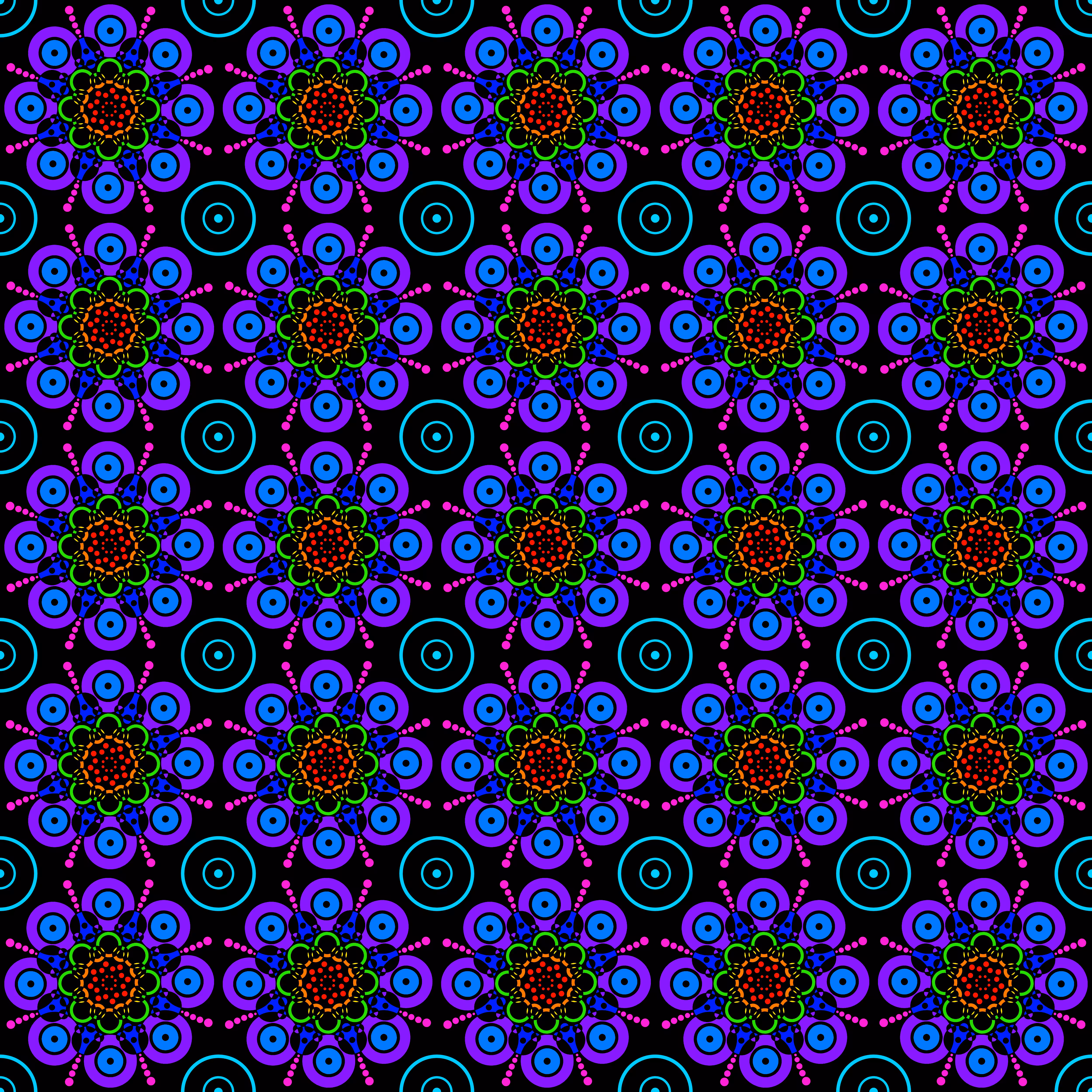 Enigmatic Evil Eye Tessellation