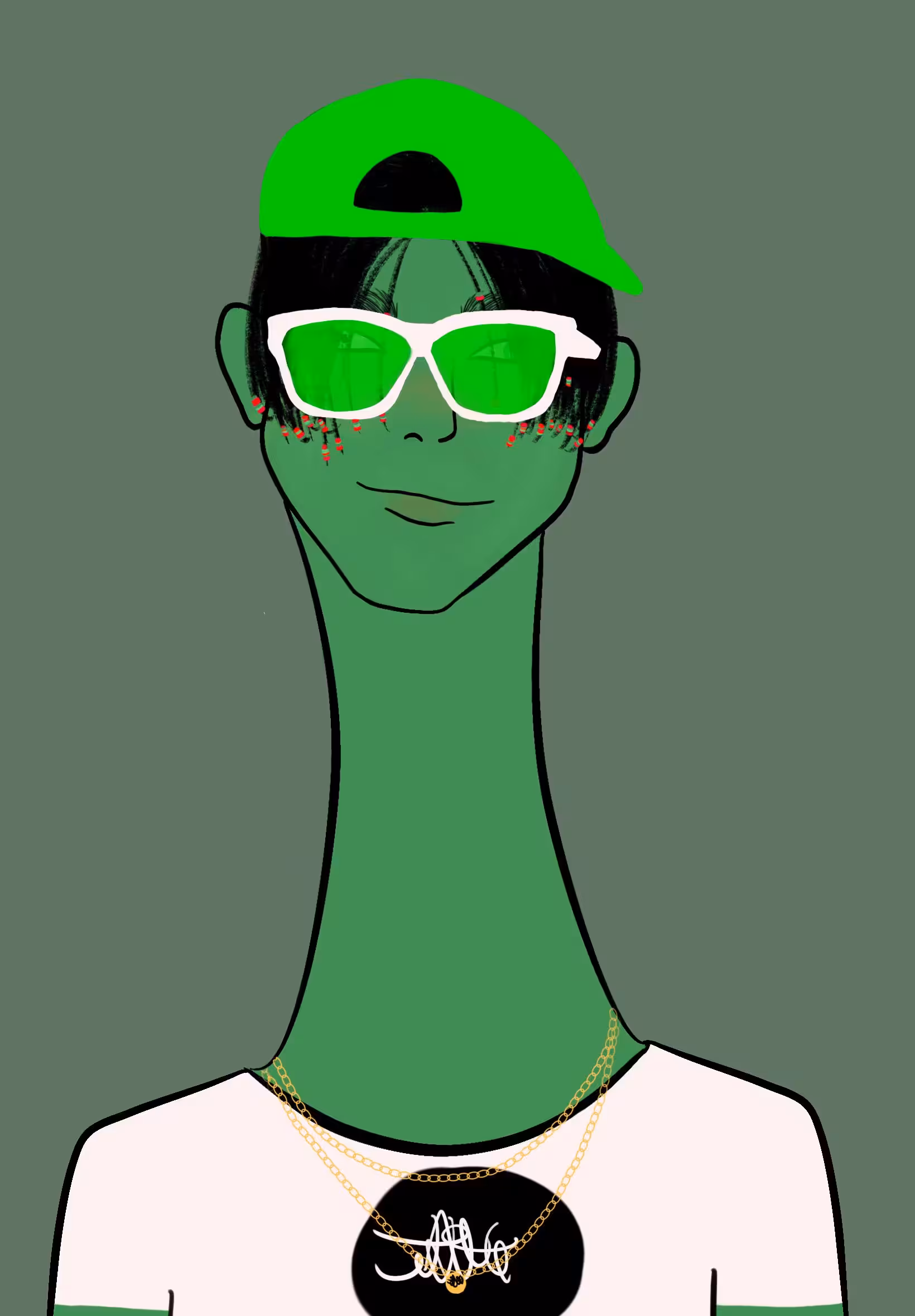 Long Neckie Fellas #2229