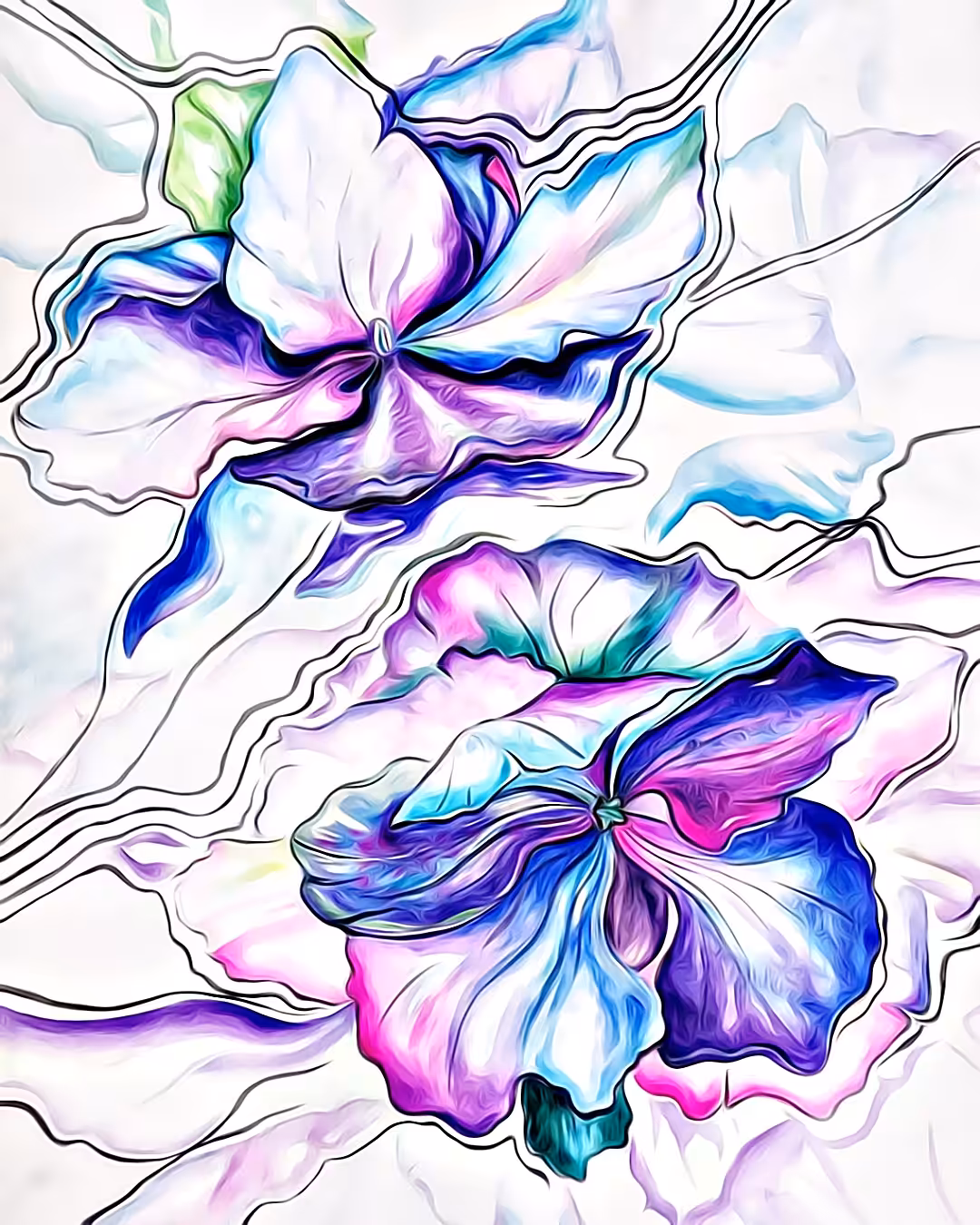 The movement of time and space