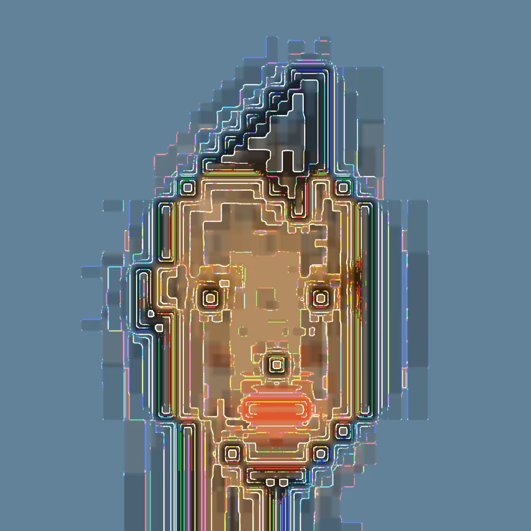 Pixel Neon Punk #012