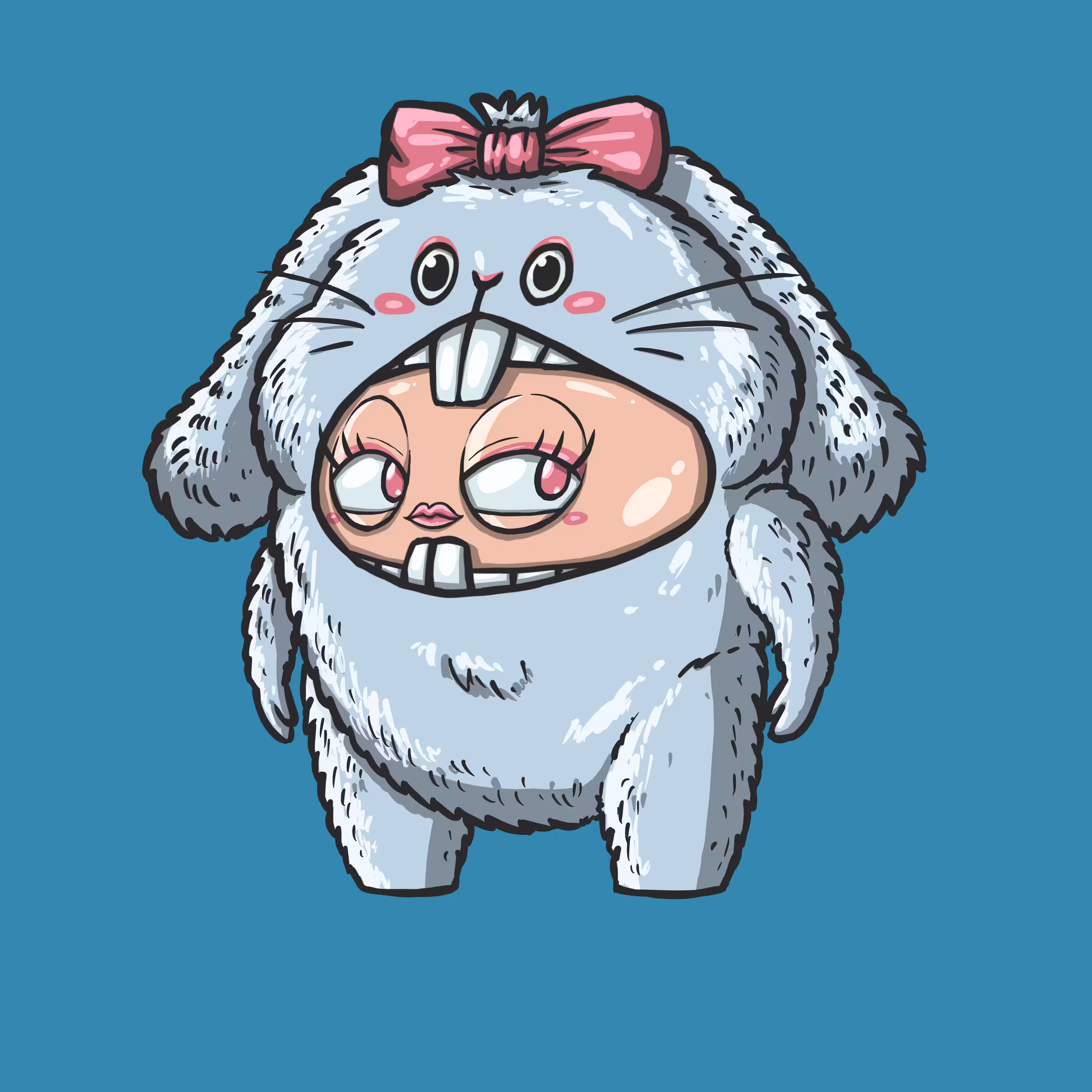 Bunny Costume Bucky