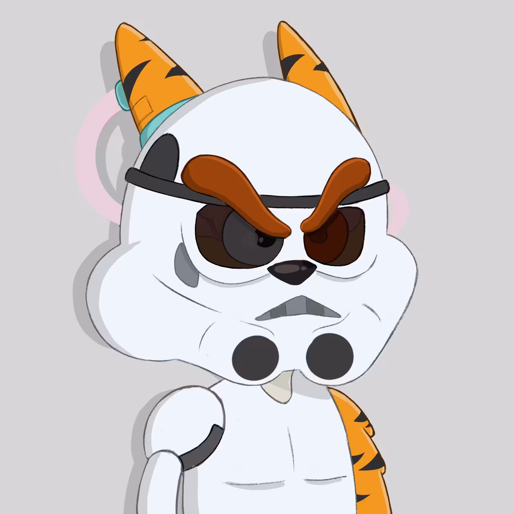 Cloned Cranium Cat Club Trooper
