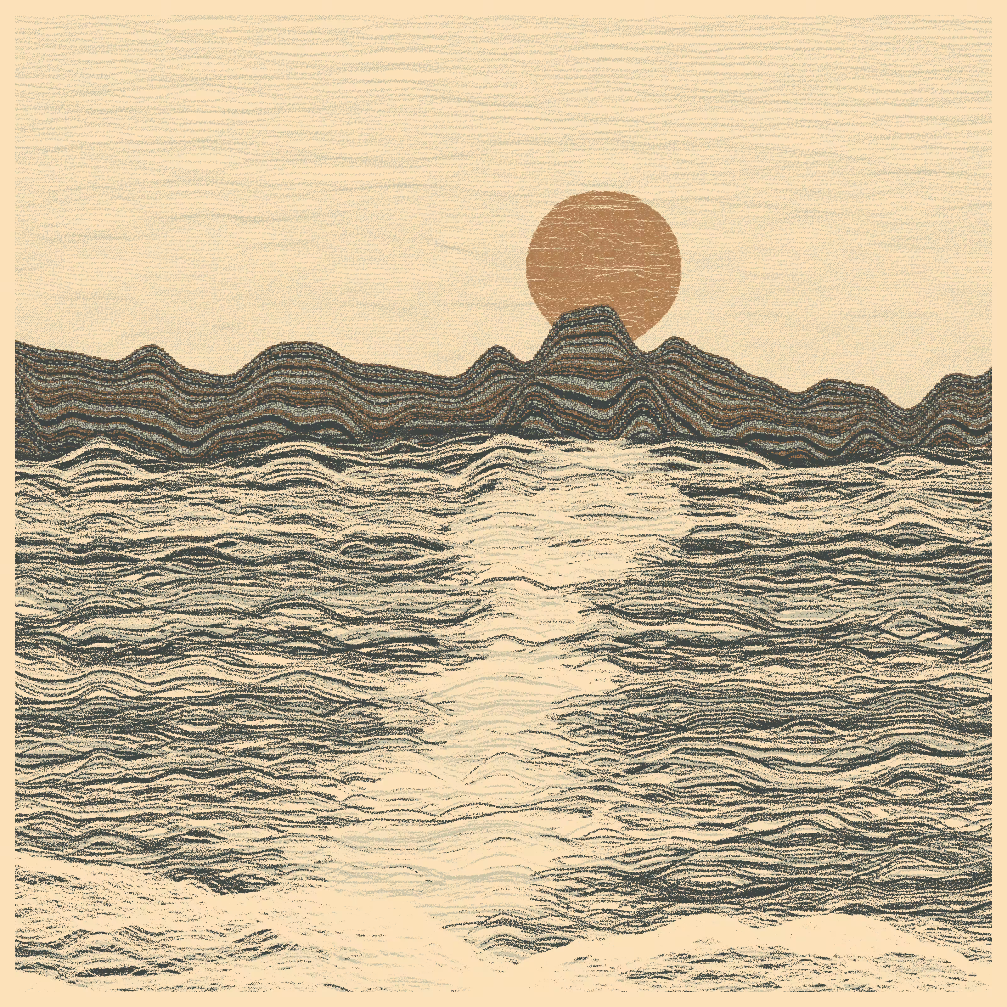 Moonlit Sea #120