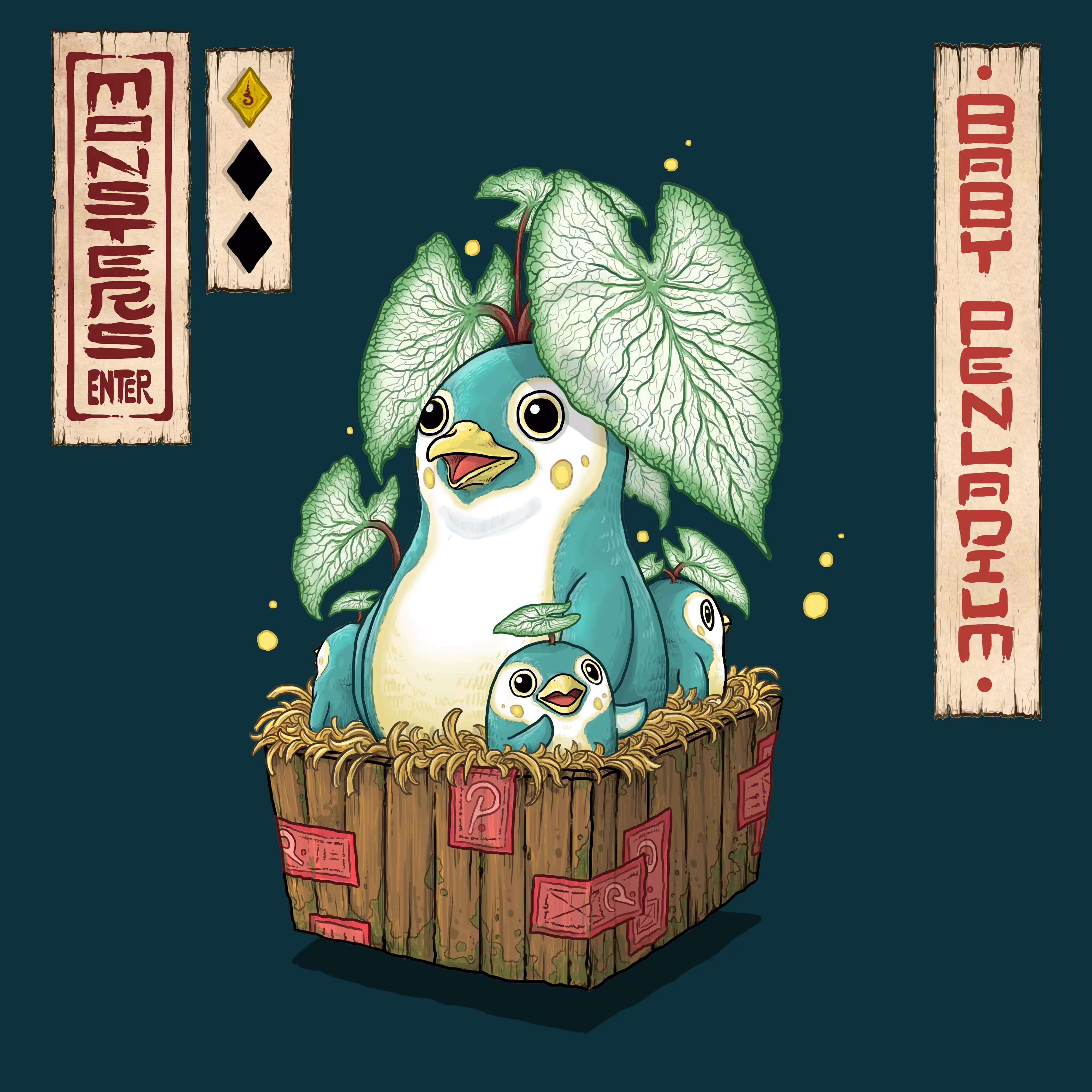 MONSTERS ENTER #010 - Baby Penladium