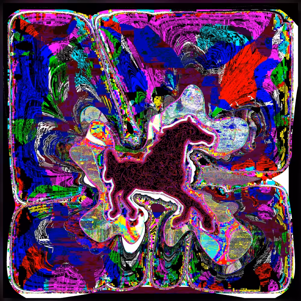 Acid-Washed Horse