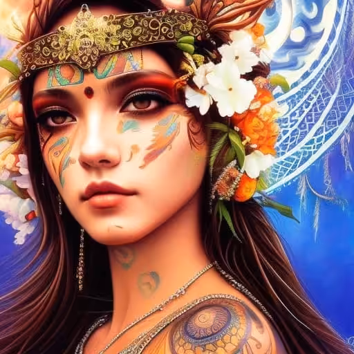AI Experiments: Nature Girl #1