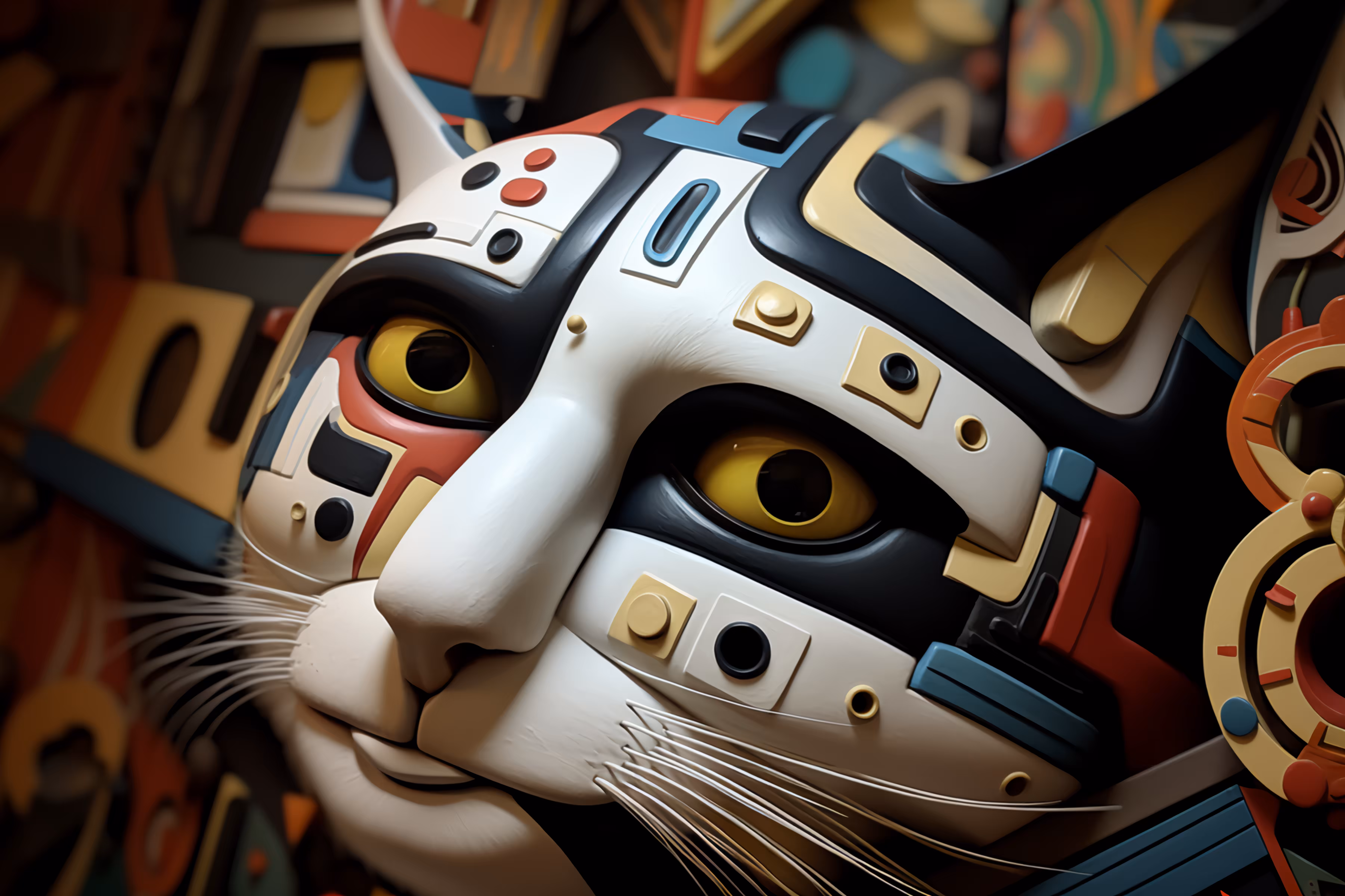 Cubist Cat