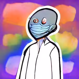Bald Head Dreamer in AI Land #0044